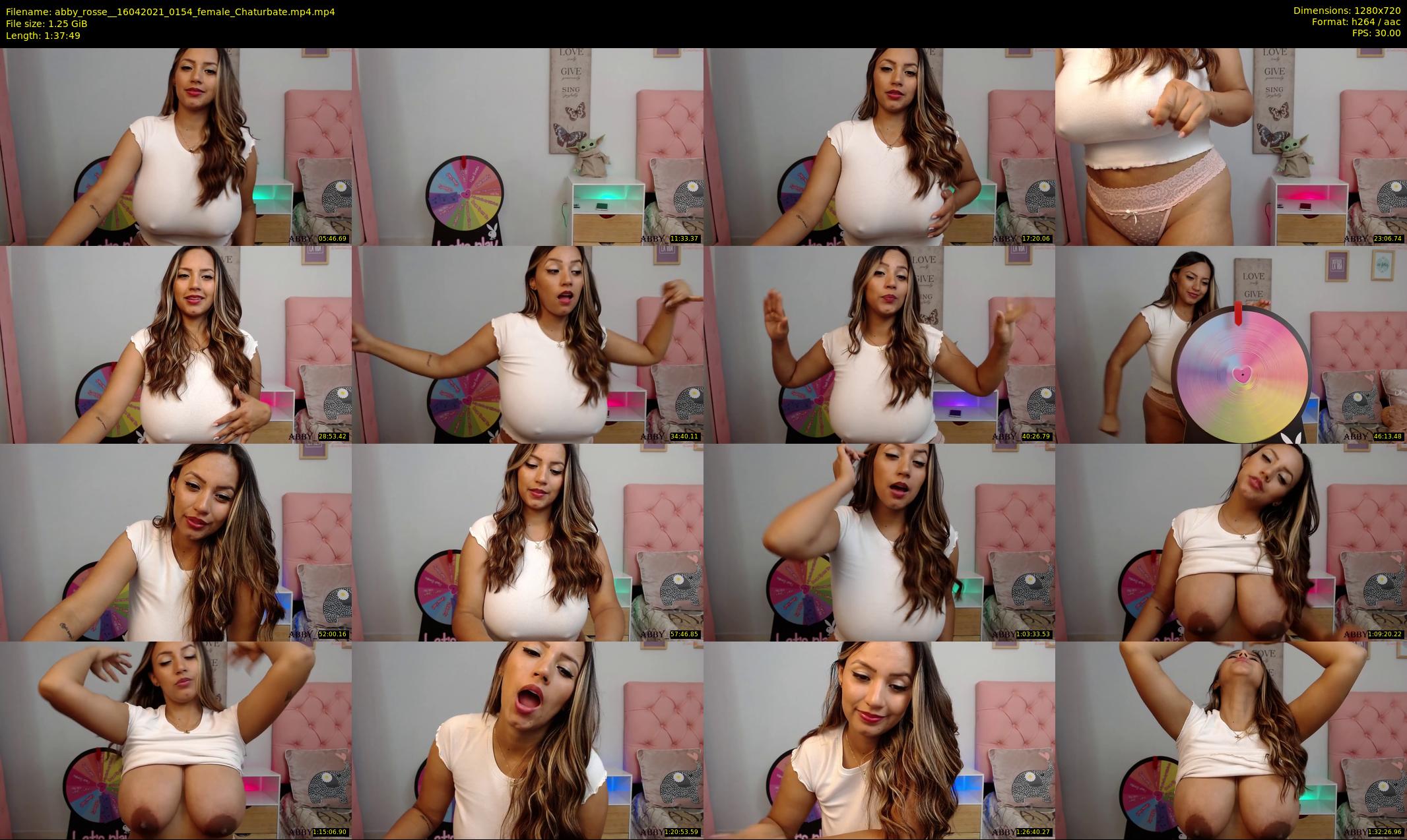 abby_rosse_ — 98 minute Chaturbate female cam show recording, 720p, Apr 16, 2021