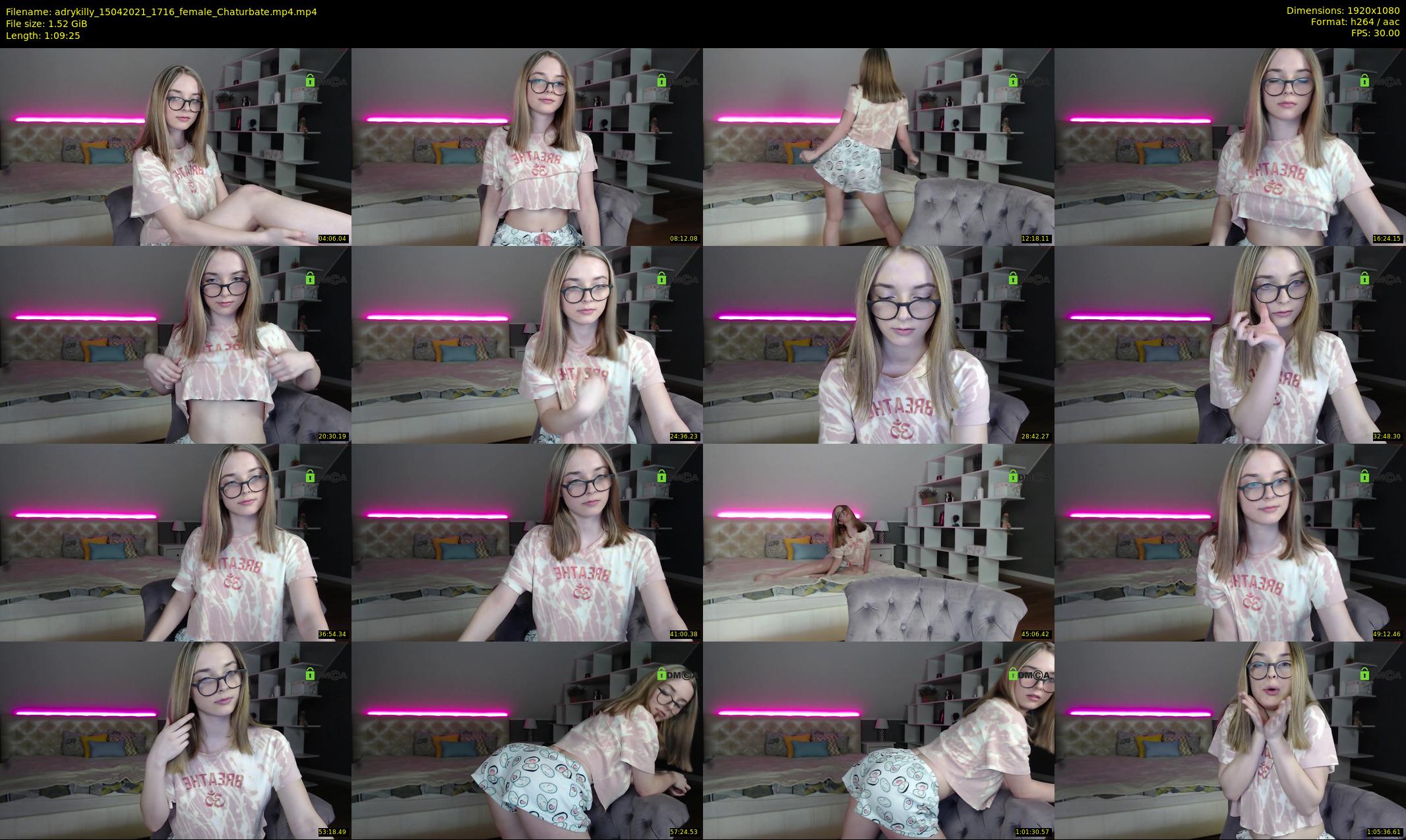 adrykilly — 70 minute Chaturbate female cam show recording, 1080p, Apr 15, 2021