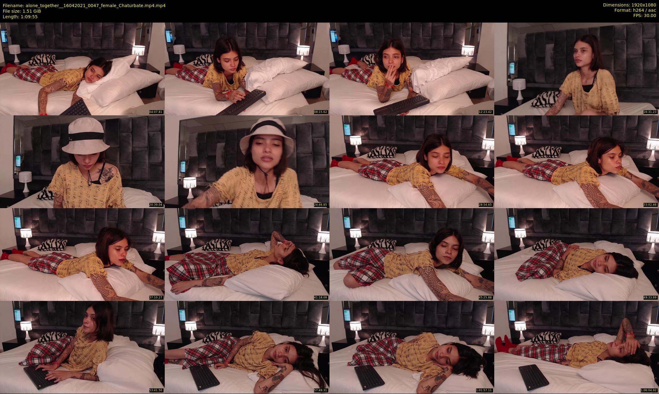alone_together_ — 70 minute Chaturbate female cam show recording, 1080p, Apr 16, 2021