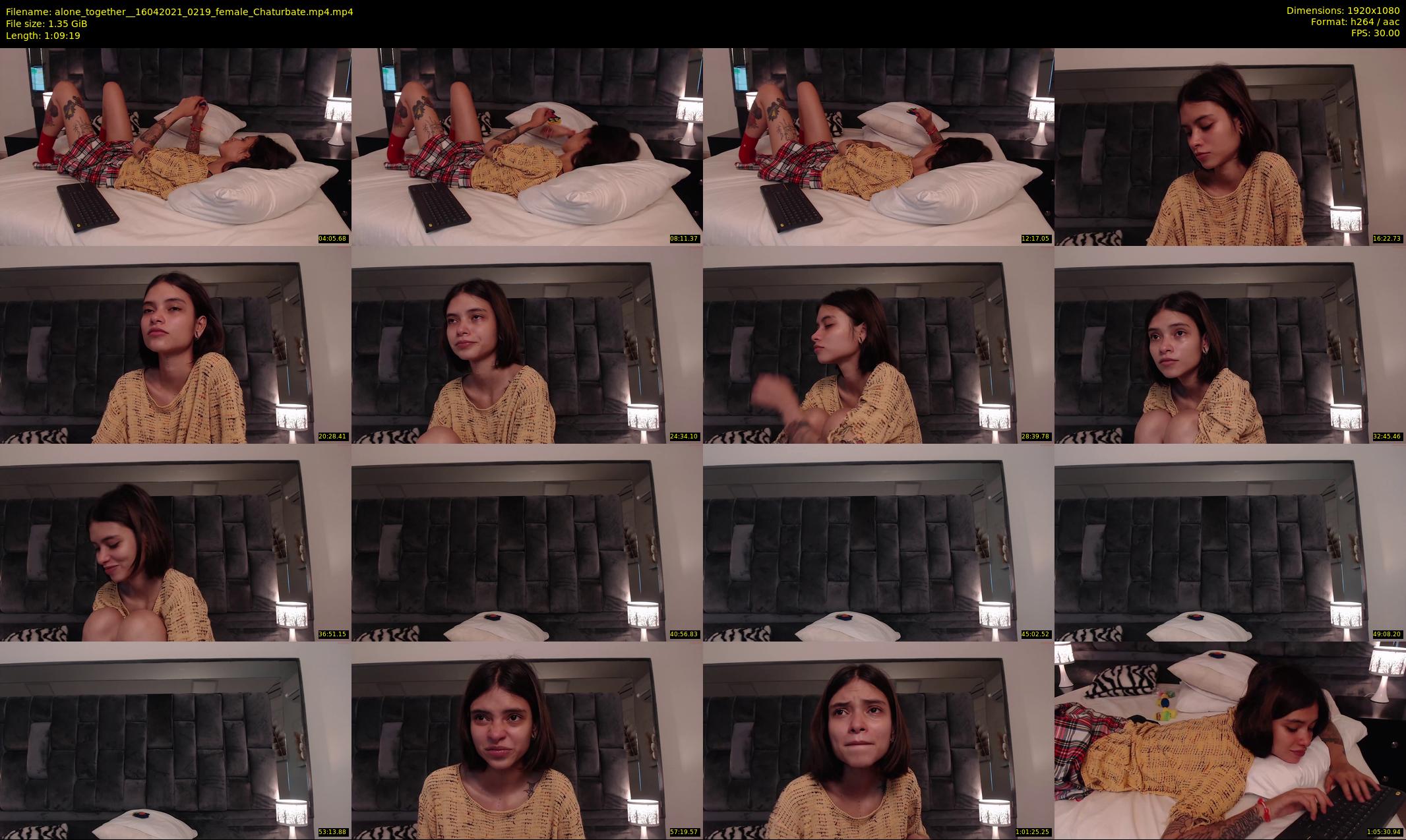 alone_together_ — 70 minute Chaturbate female cam show recording, 1080p, Apr 16, 2021