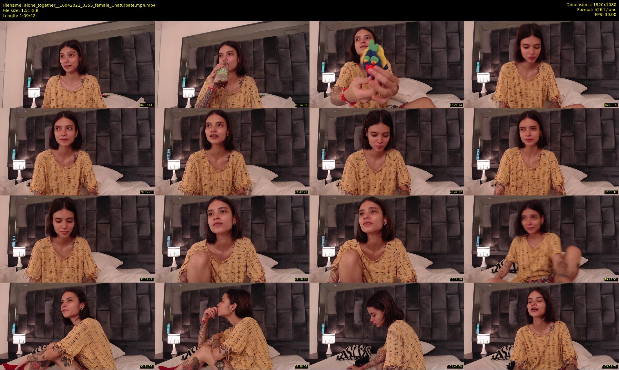 alone_together_ — 70 minute Chaturbate female cam show recording, 1080p, Apr 16, 2021