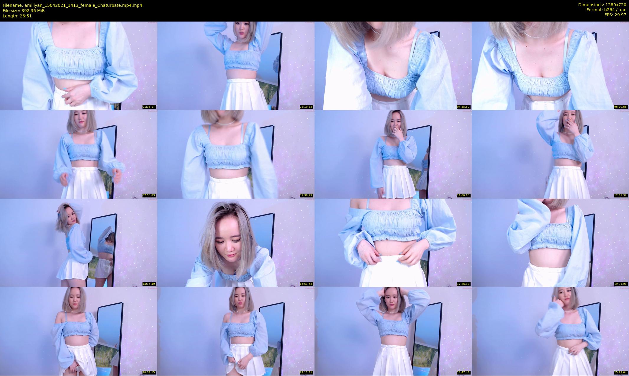 amiliyan — 27 minute Chaturbate female cam show recording, 720p, Apr 15, 2021