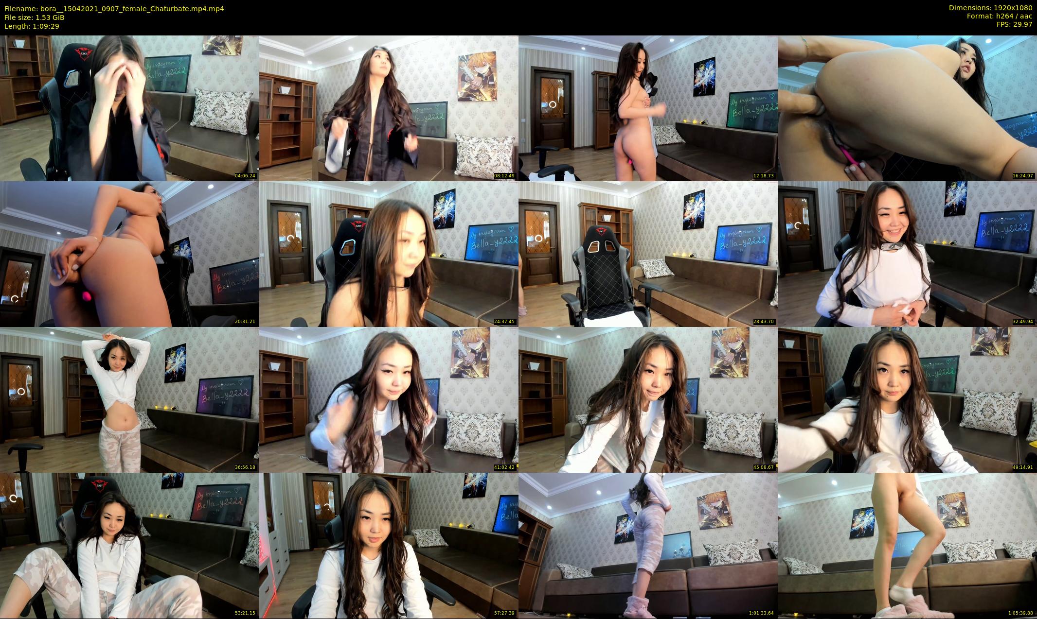 bora_ — 70 minute Chaturbate female cam show recording, 1080p, Apr 15, 2021