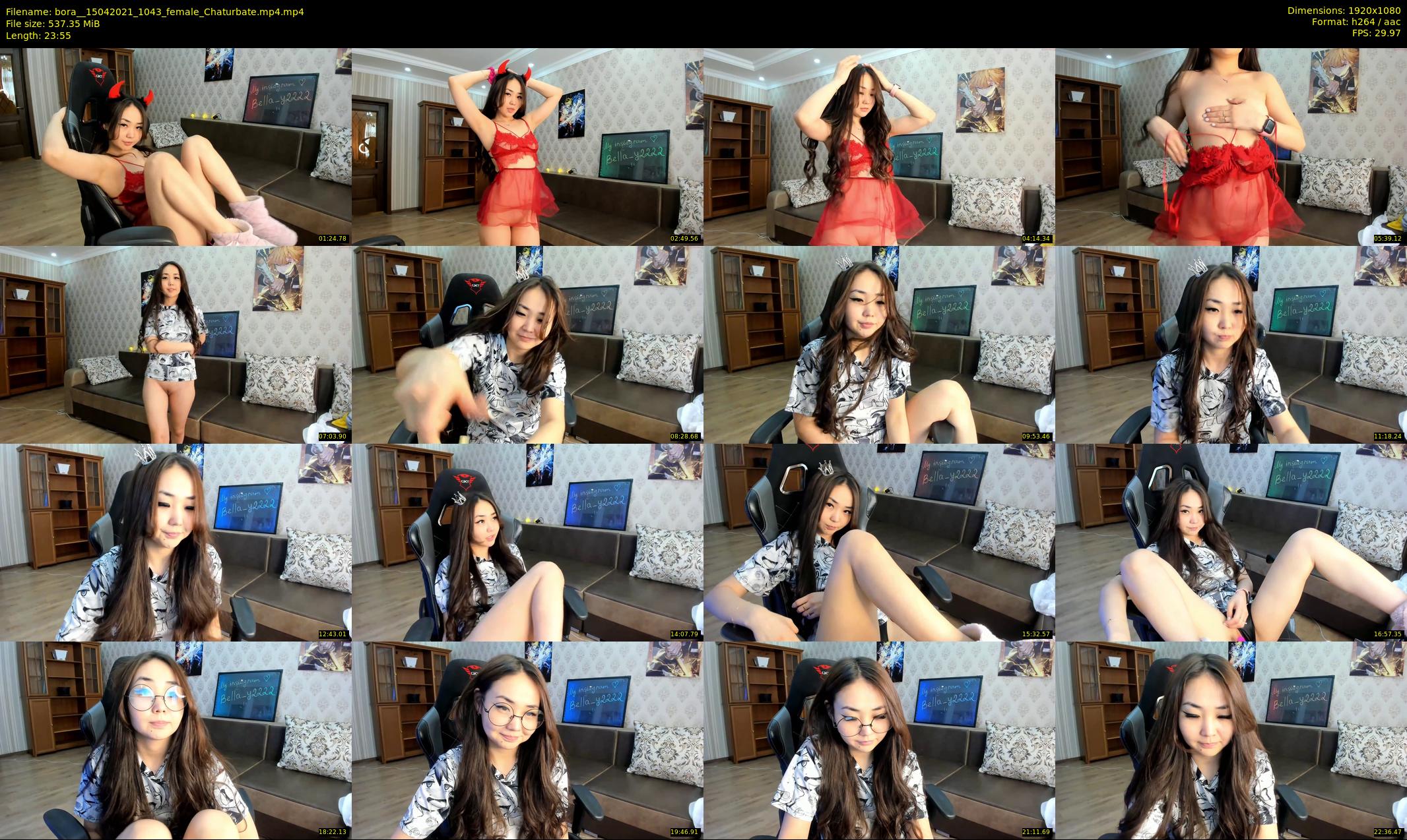bora_ — 24 minute Chaturbate female cam show recording, 1080p, Apr 15, 2021