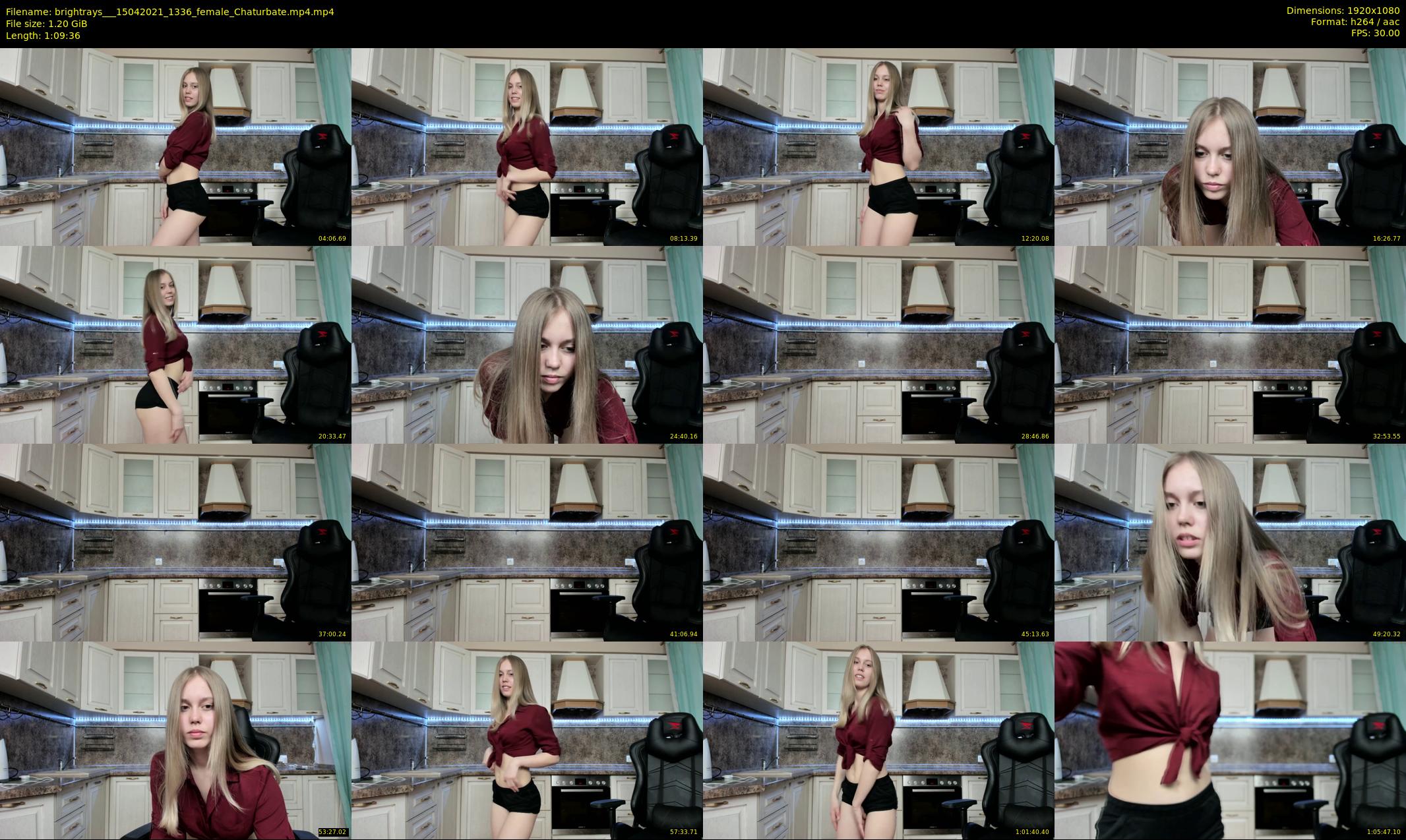 brightrays__ — 70 minute Chaturbate female cam show recording, 1080p, Apr 15, 2021