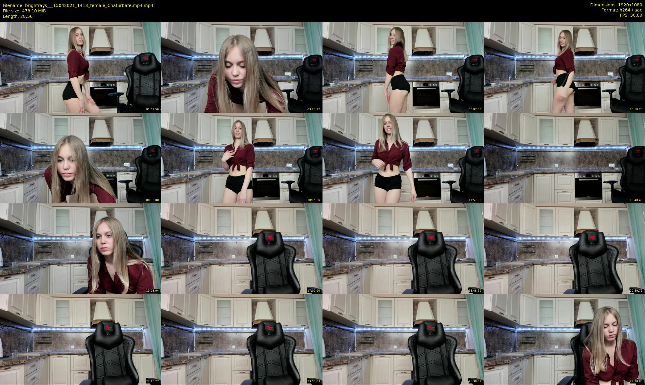 brightrays__ — 29 minute Chaturbate female cam show recording, 1080p, Apr 15, 2021