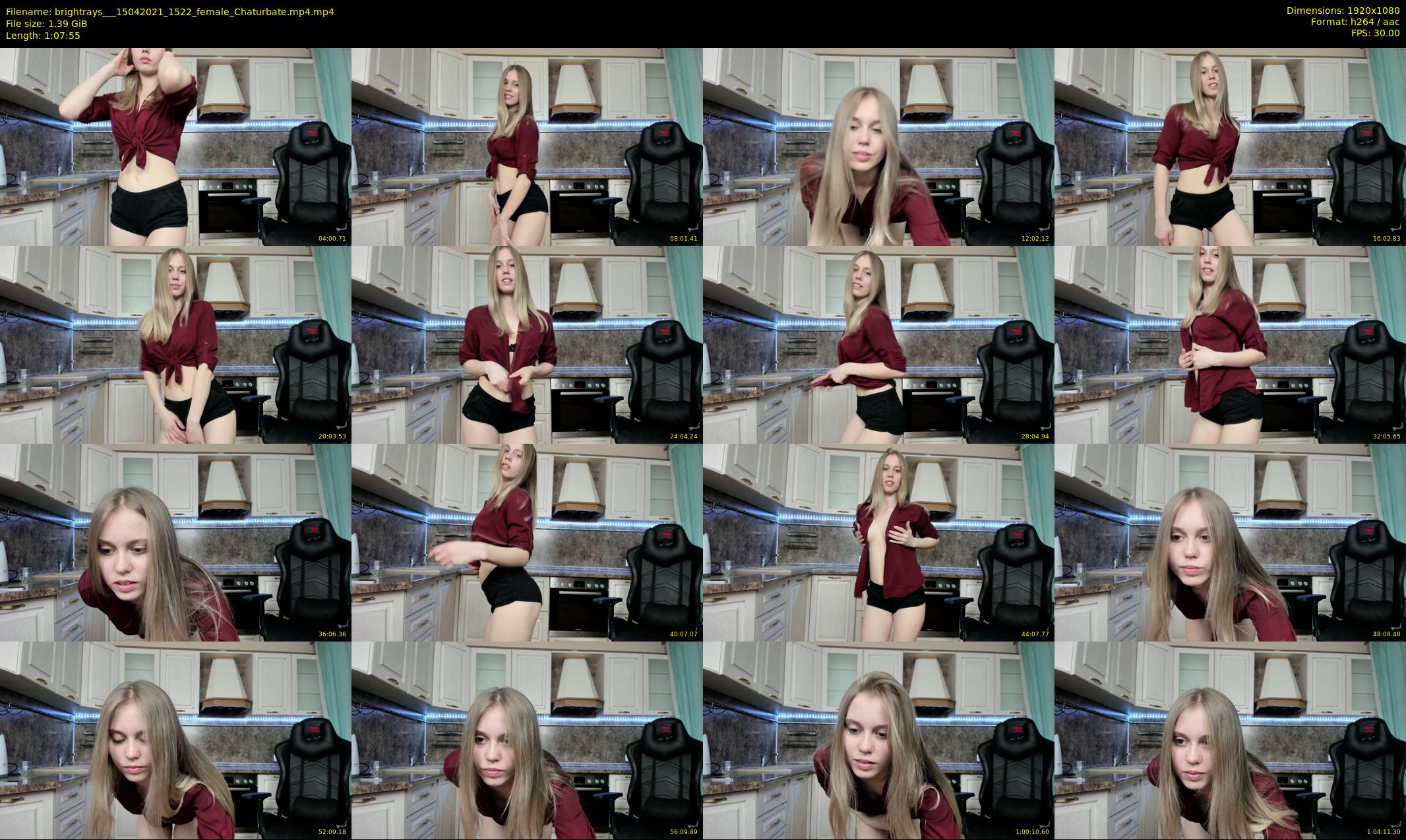 brightrays__ — 68 minute Chaturbate female cam show recording, 1080p, Apr 15, 2021