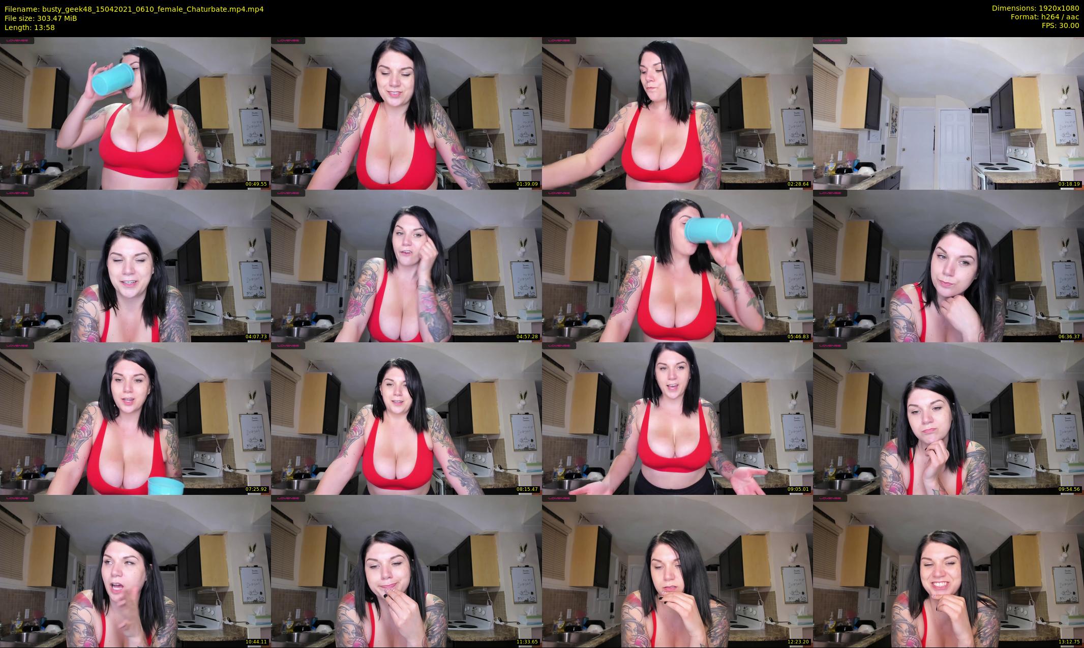 busty_geek48 — 14 minute Chaturbate female cam show recording, 1080p, Apr 15, 2021