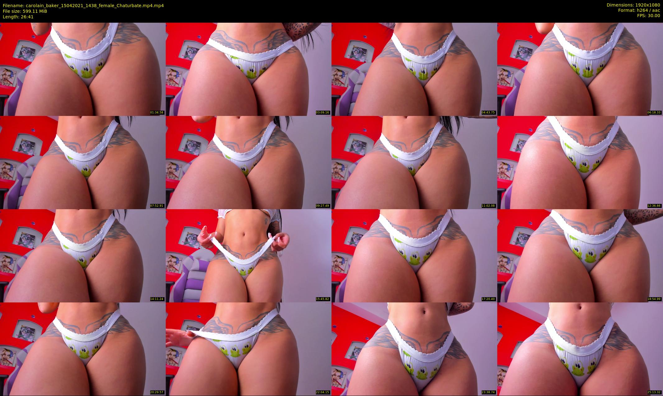 carolain_baker — 27 minute Chaturbate female cam show recording, 1080p, Apr 15, 2021