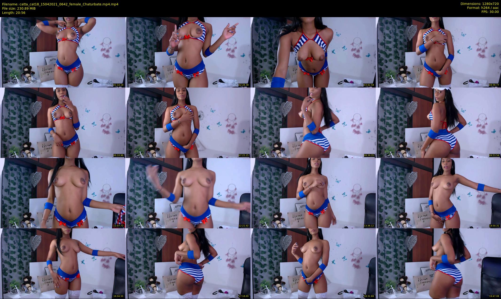 catta_cat18 — 21 minute Chaturbate female cam show recording, 720p, Apr 15, 2021