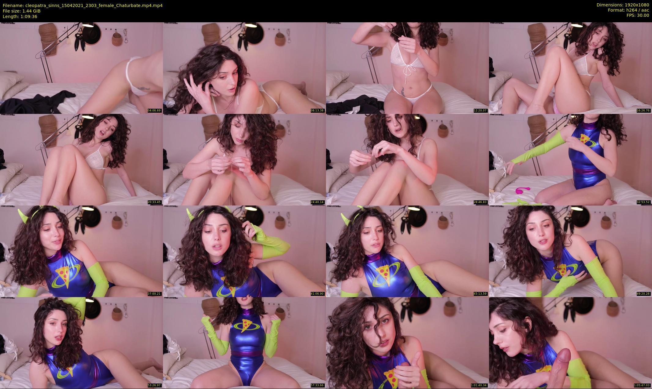 cleopatra_sinns — 70 minute Chaturbate female cam show recording, 1080p, Apr 15, 2021