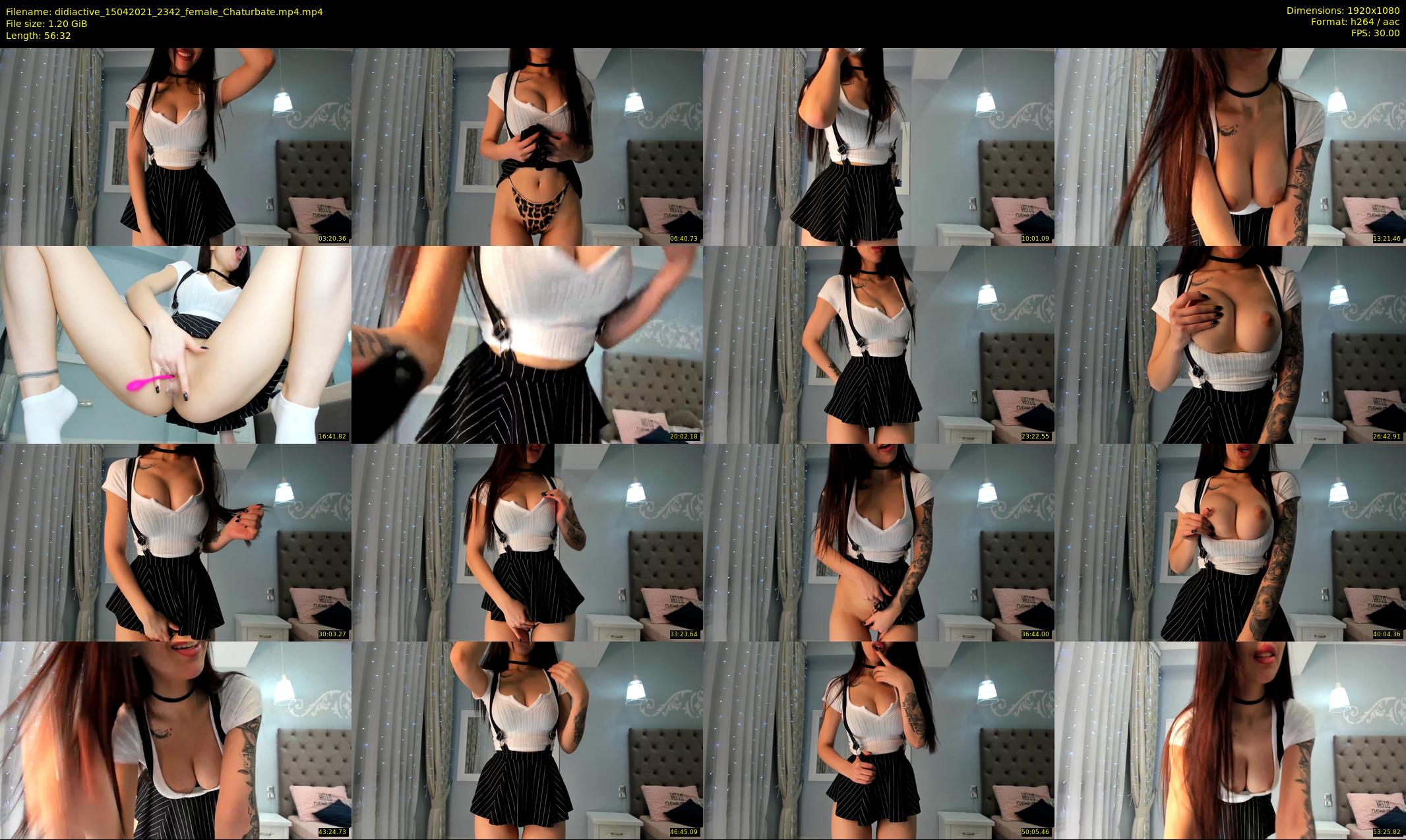 didiactive — 57 minute Chaturbate female cam show recording, 1080p, Apr 15, 2021