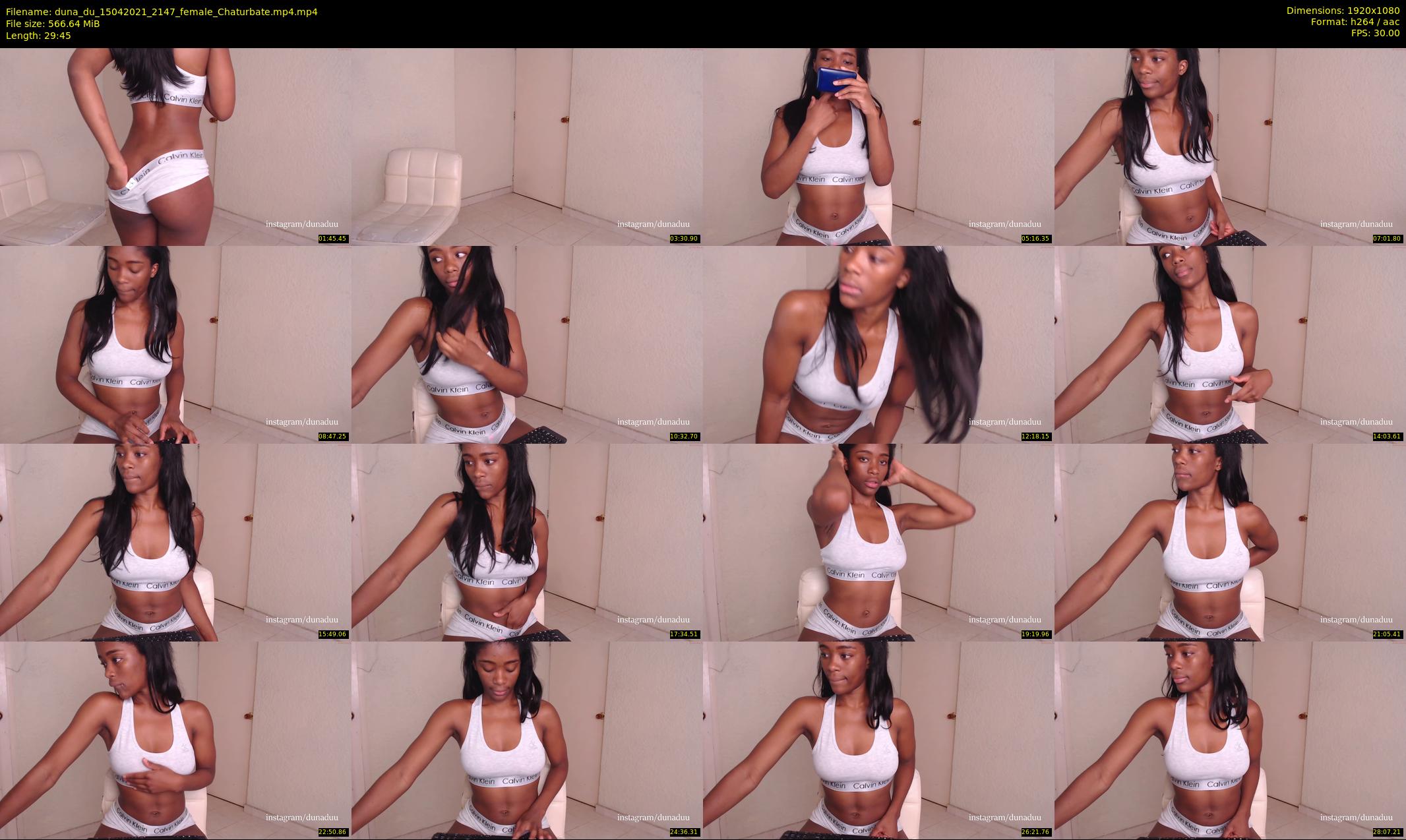 duna_du — 30 minute Chaturbate female cam show recording, 1080p, Apr 15, 2021