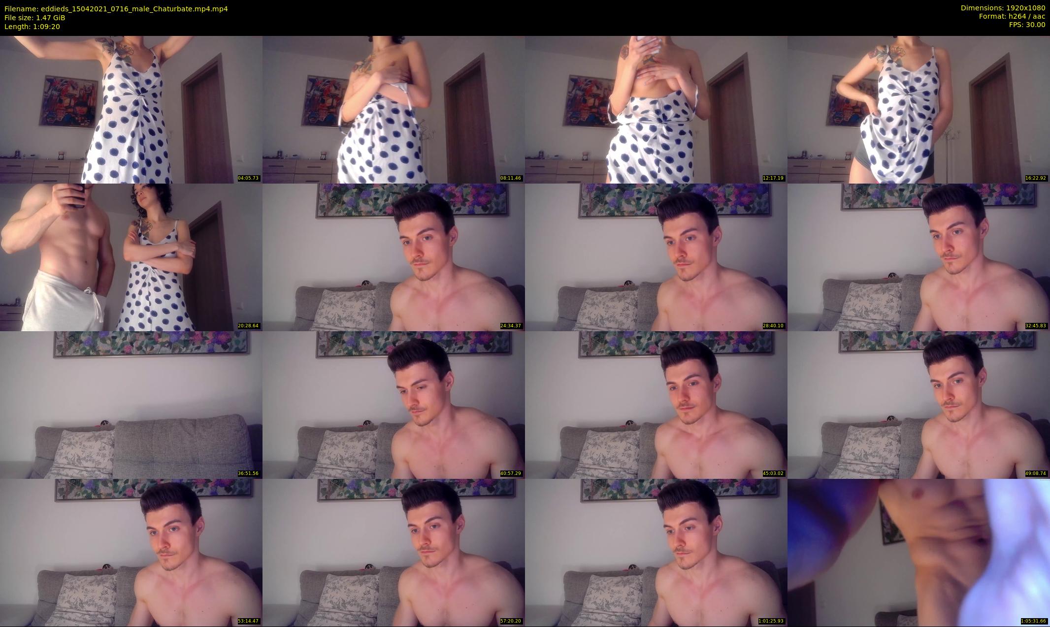 eddieds — 70 minute Chaturbate male cam show recording, 1080p, Apr 15, 2021