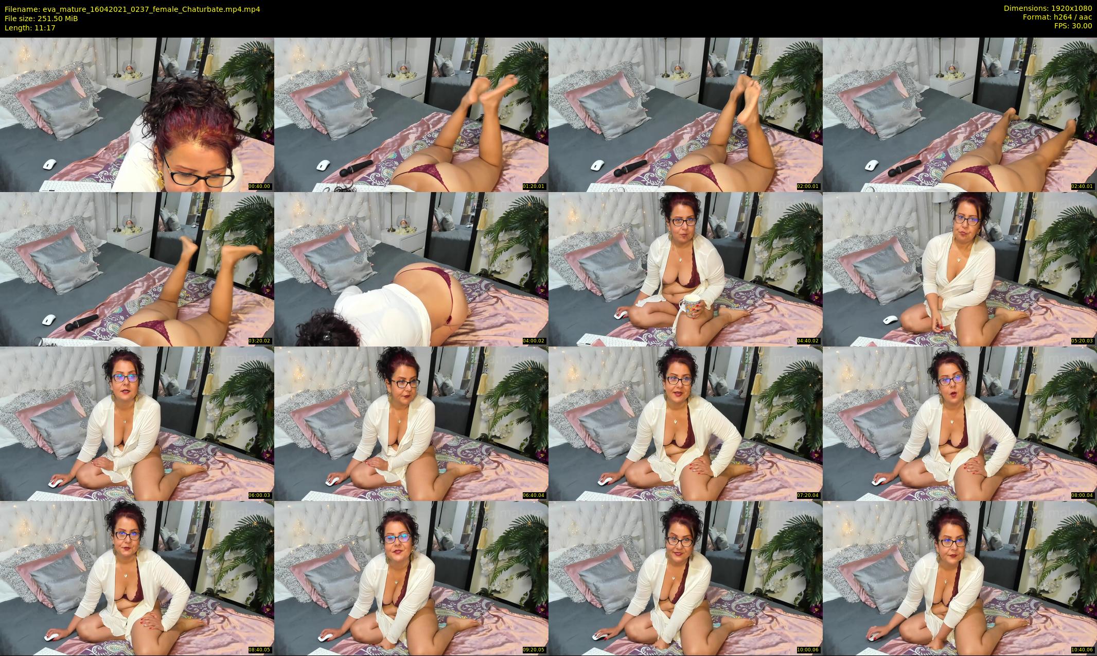 eva_mature — 12 minute Chaturbate female cam show recording, 1080p, Apr 16, 2021