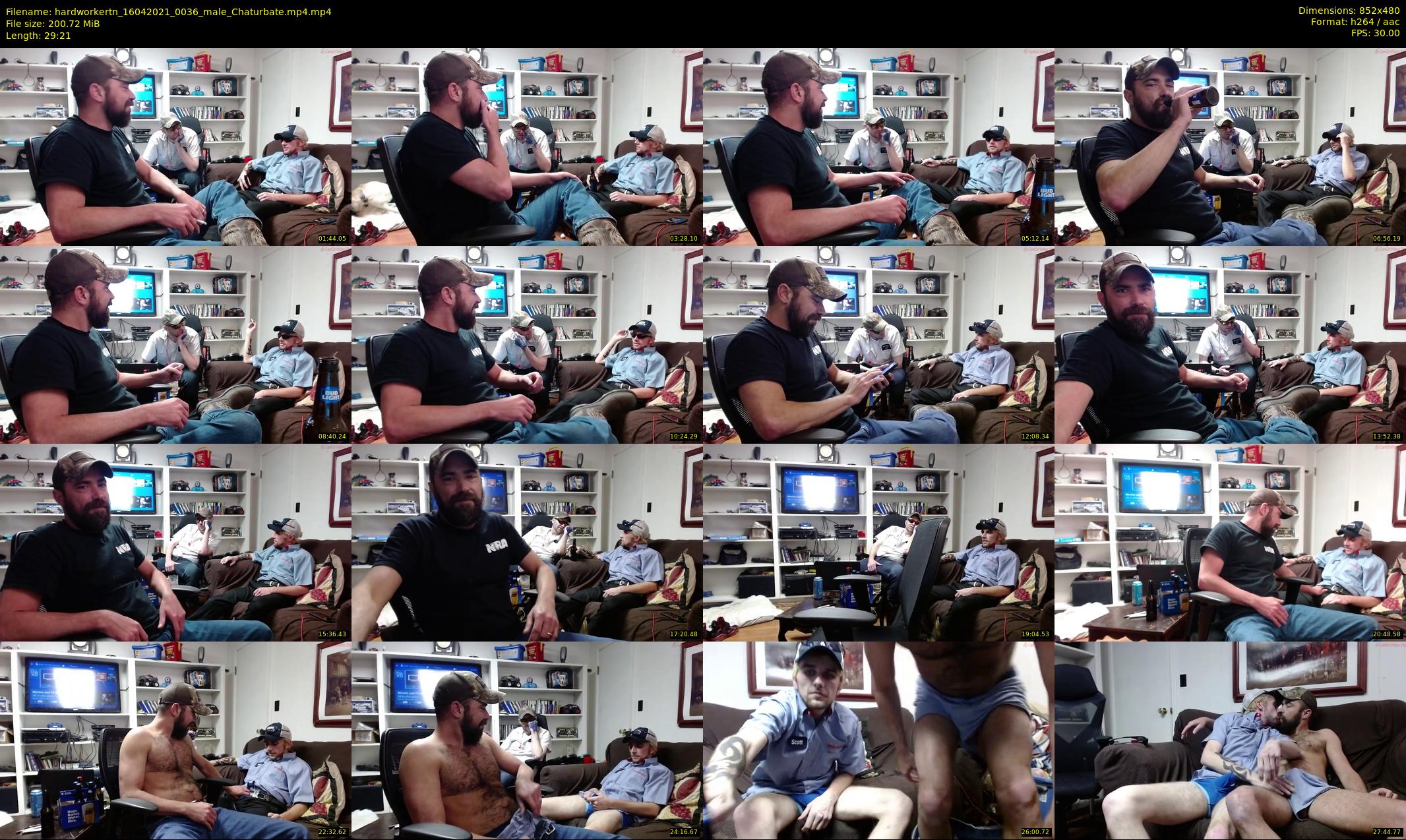 hardworkertn — 30 minute Chaturbate male cam show recording, 480p, Apr 16, 2021