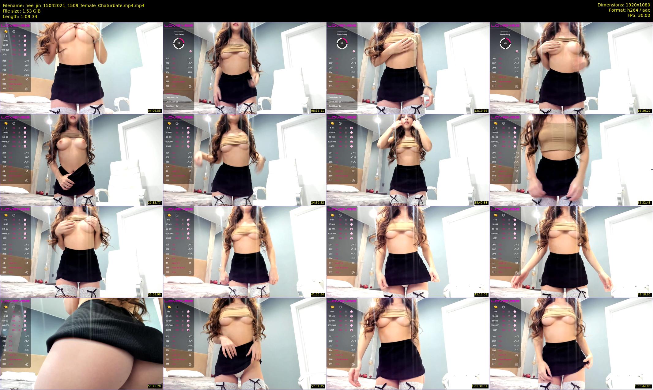 hee_jin — 70 minute Chaturbate female cam show recording, 1080p, Apr 15, 2021