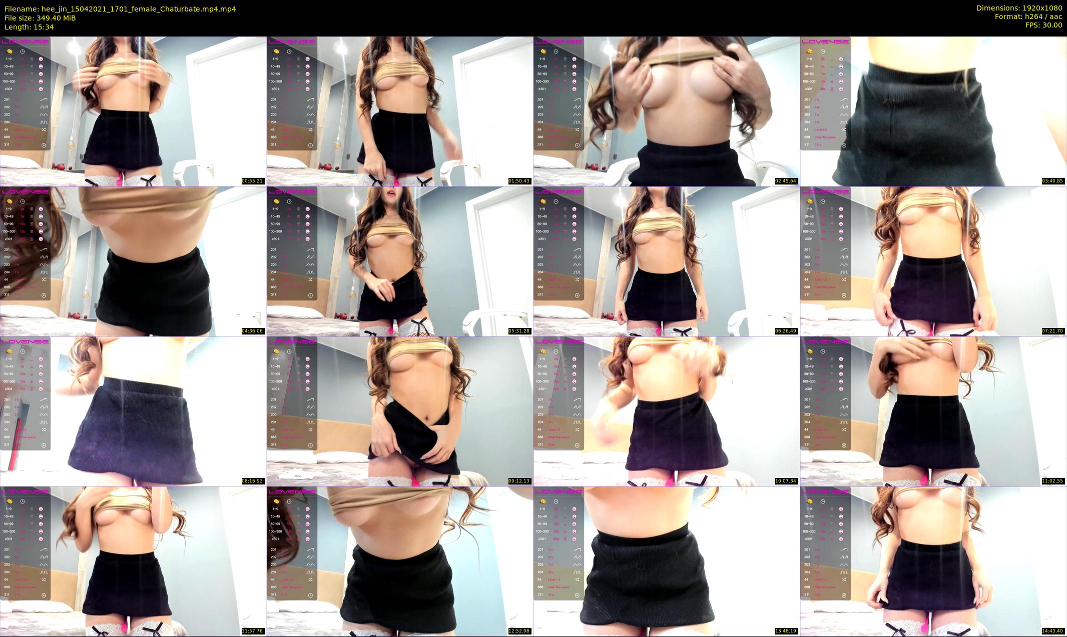 hee_jin — 16 minute Chaturbate female cam show recording, 1080p, Apr 15, 2021