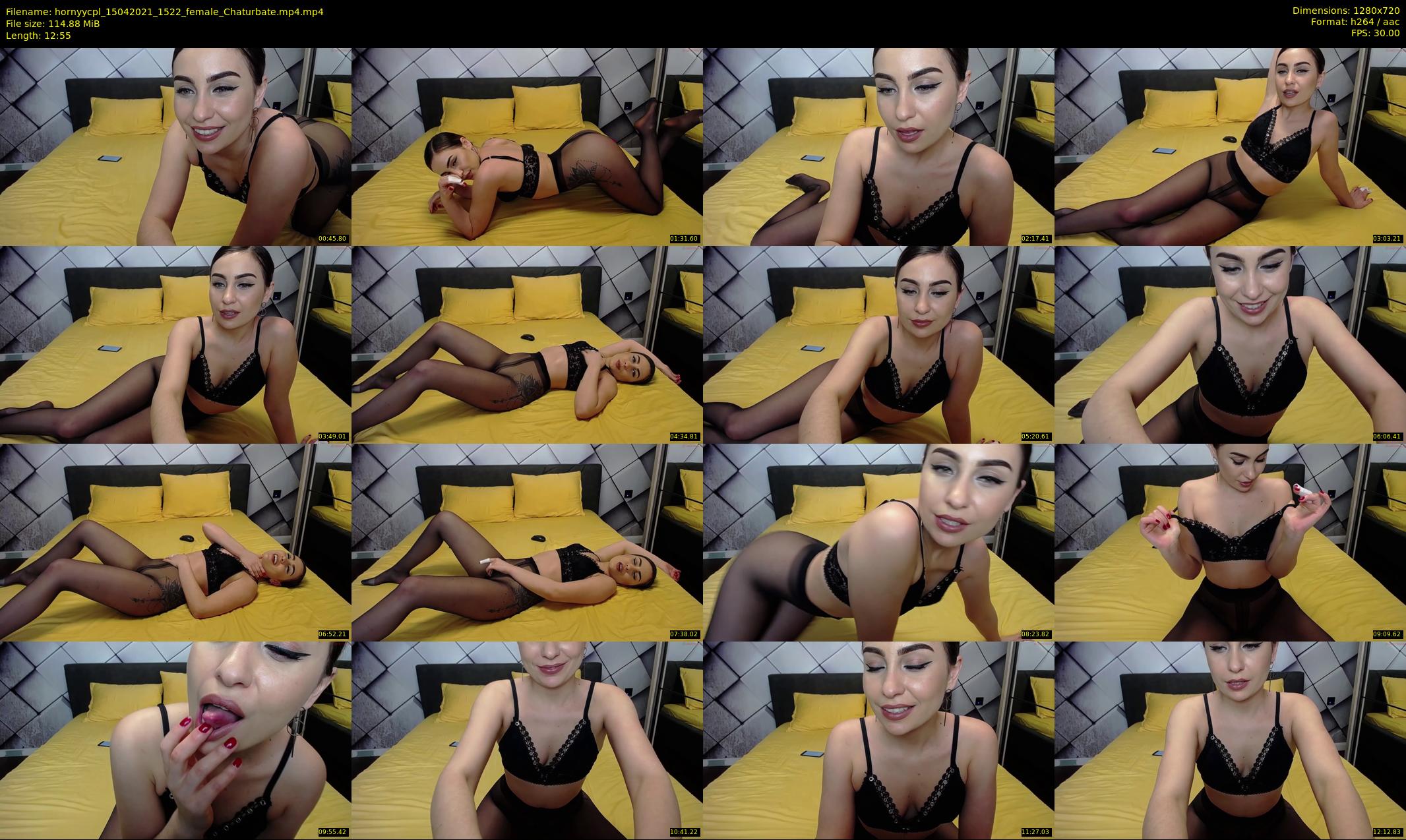 hornyycpl — 13 minute Chaturbate couple cam show recording, 720p, Apr 15, 2021