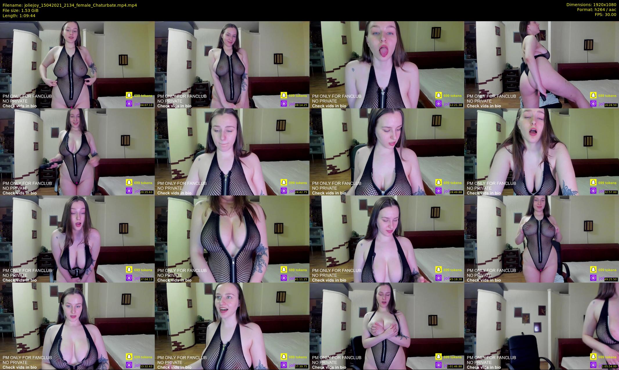 joliejoy — 70 minute Chaturbate female cam show recording, 1080p, Apr 15, 2021