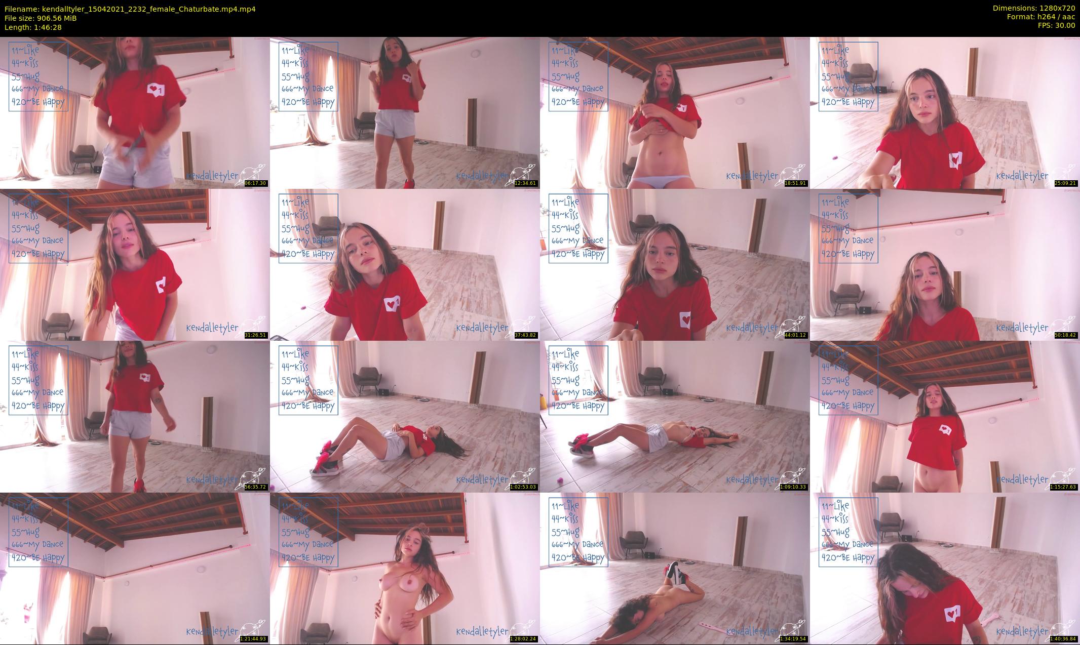 kendalltyler — 107 minute Chaturbate female cam show recording, 720p, Apr 15, 2021
