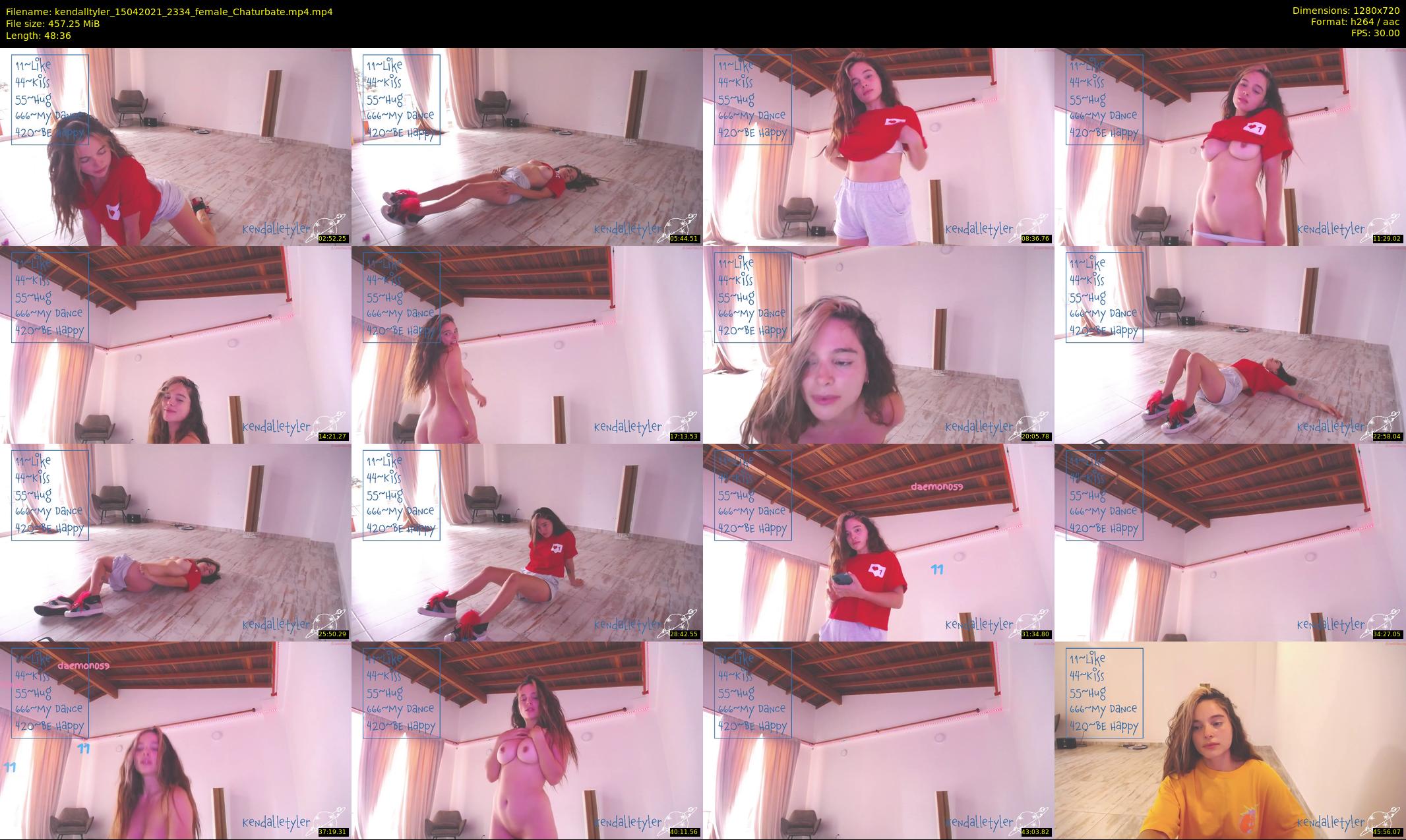 kendalltyler — 49 minute Chaturbate female cam show recording, 720p, Apr 15, 2021