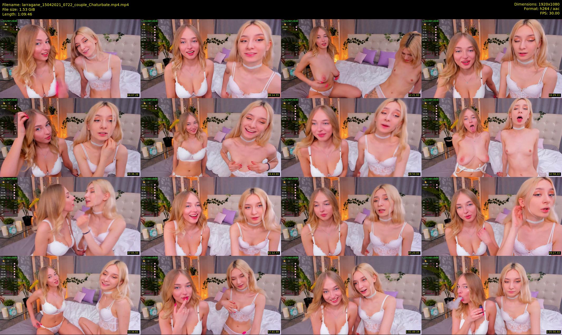 larragane — 70 minute Chaturbate couple cam show recording, 1080p, Apr 15, 2021