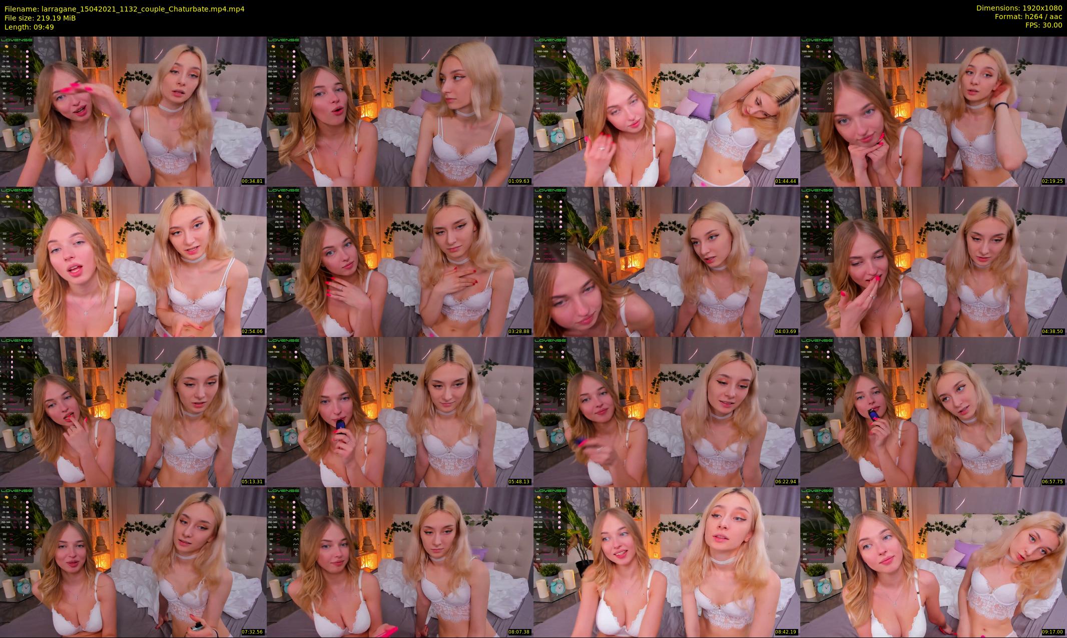 larragane — 10 minute Chaturbate couple cam show recording, 1080p, Apr 15, 2021