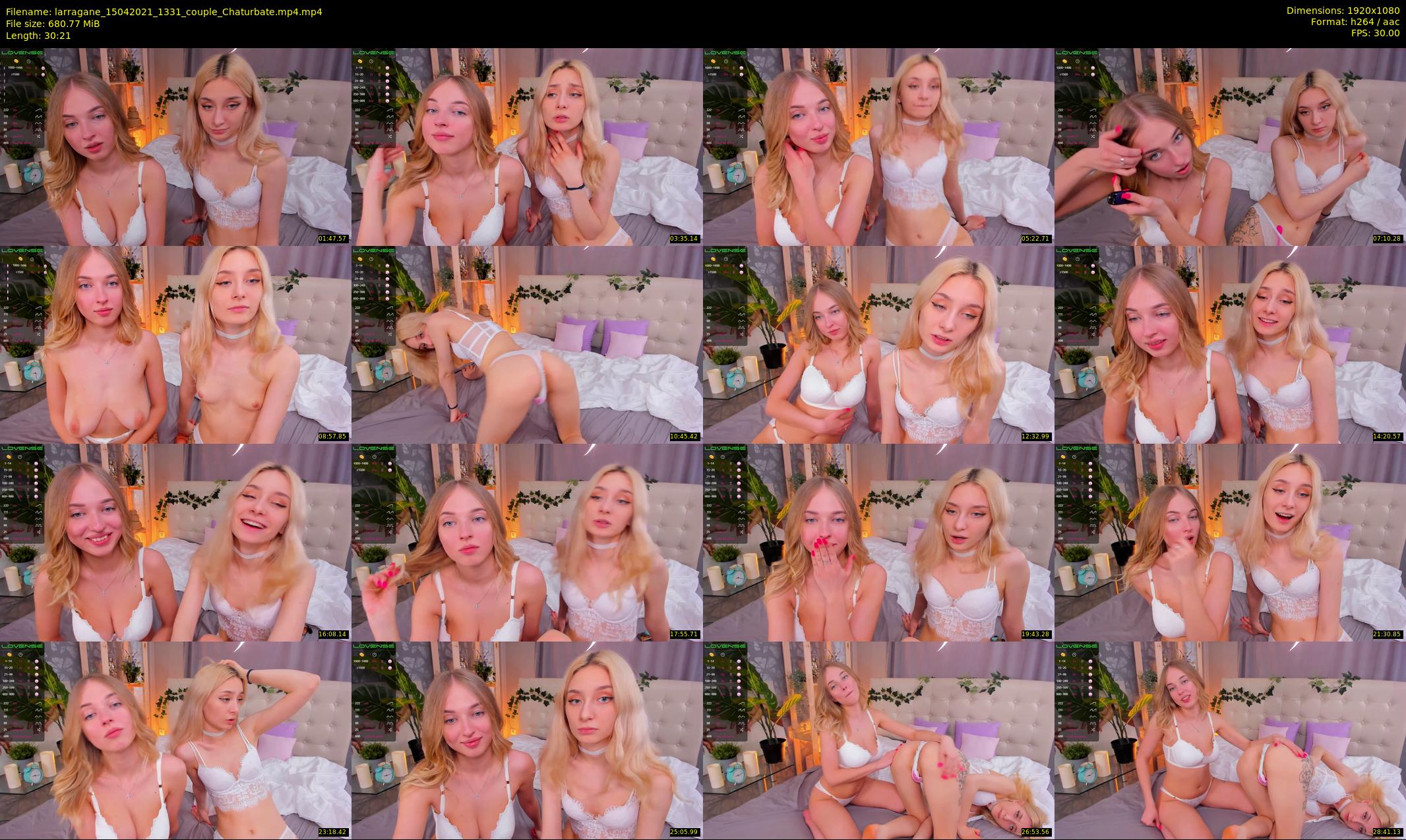 larragane — 31 minute Chaturbate couple cam show recording, 1080p, Apr 15, 2021