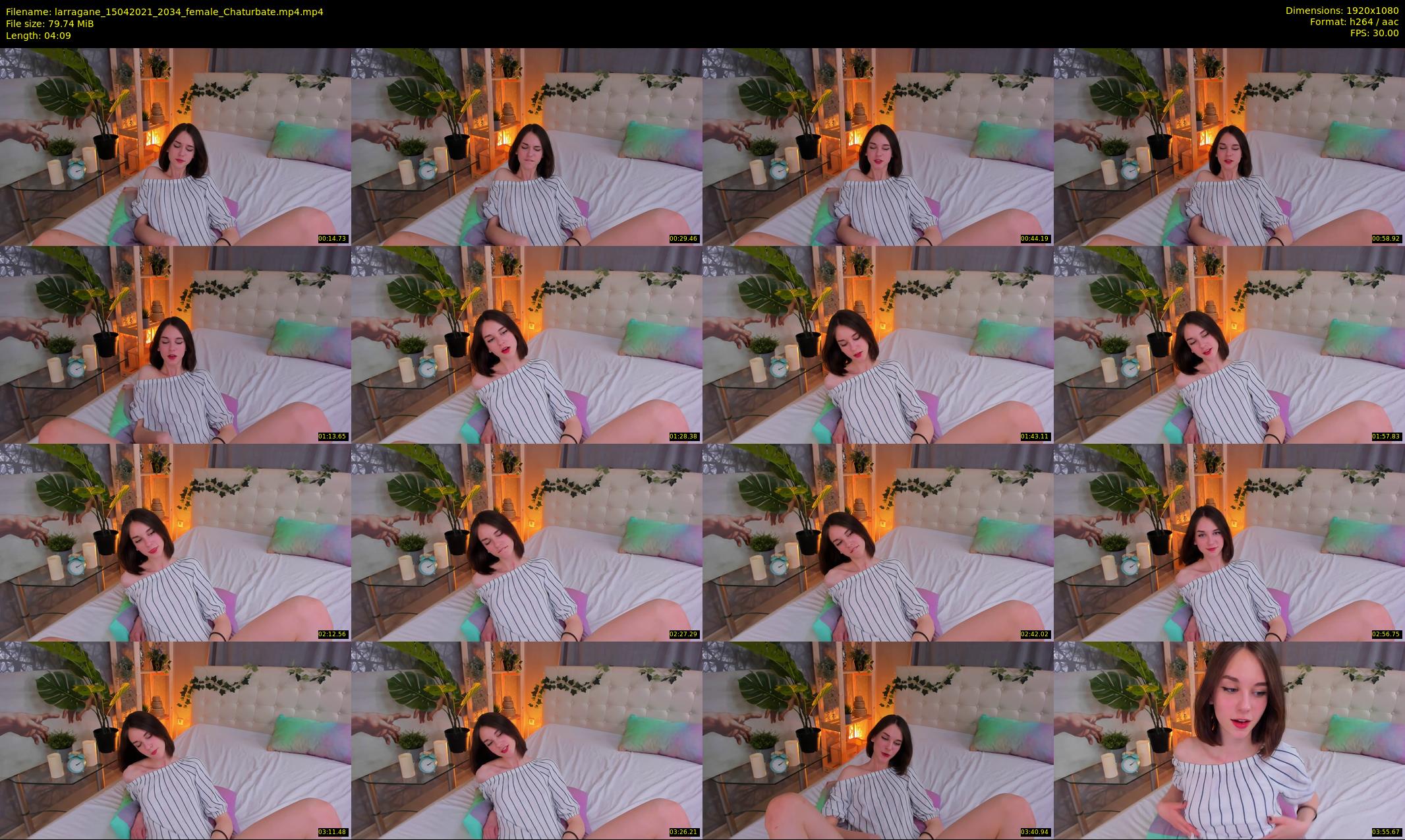 larragane — 5 minute Chaturbate couple cam show recording, 1080p, Apr 15, 2021