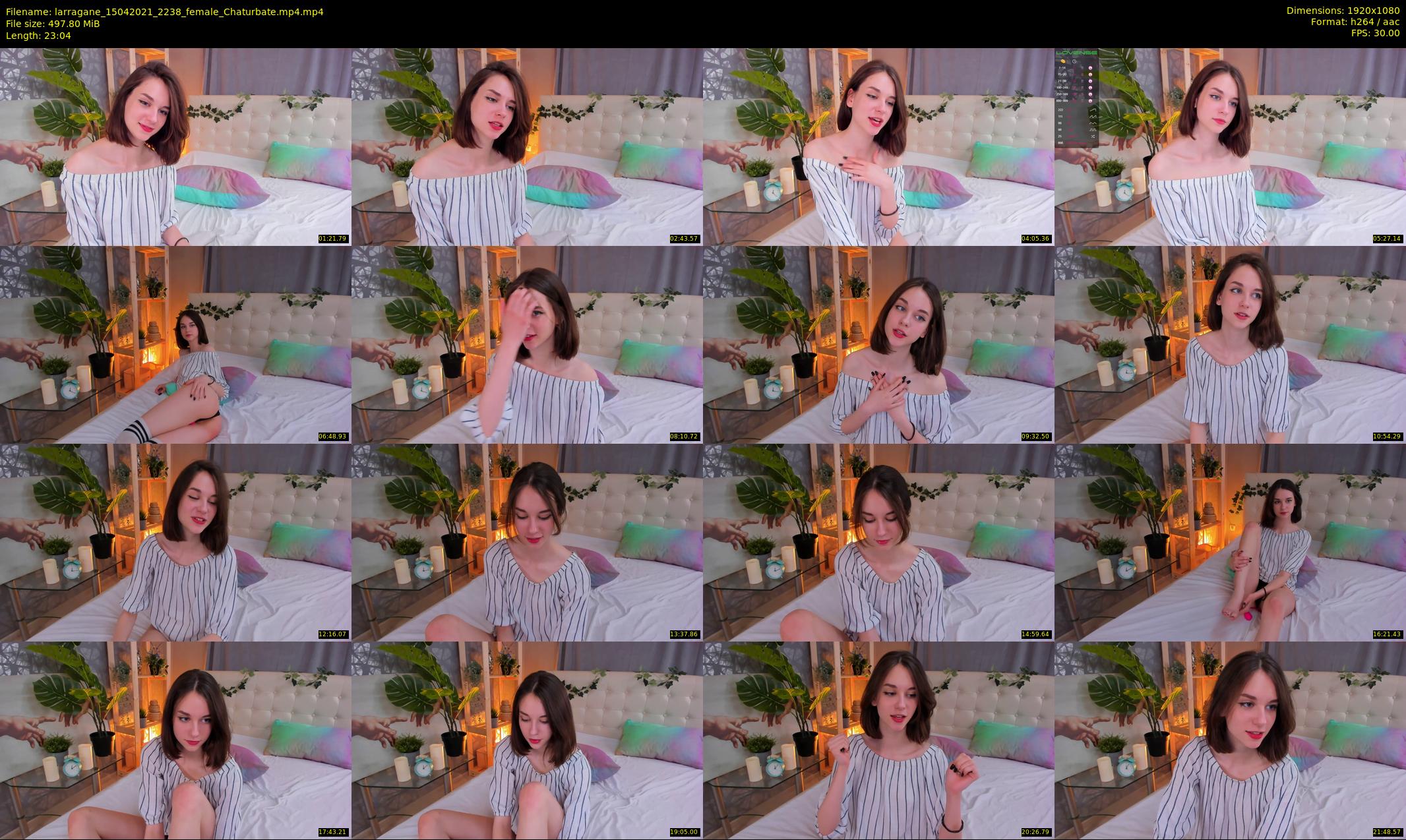 larragane — 24 minute Chaturbate couple cam show recording, 1080p, Apr 15, 2021