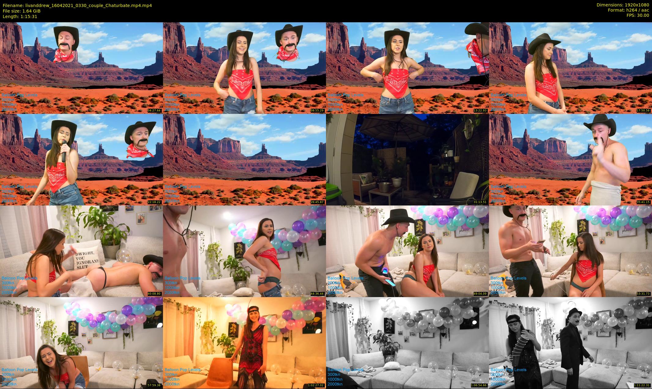 livanddrew — 76 minute Chaturbate couple cam show recording, 1080p, Apr 16, 2021