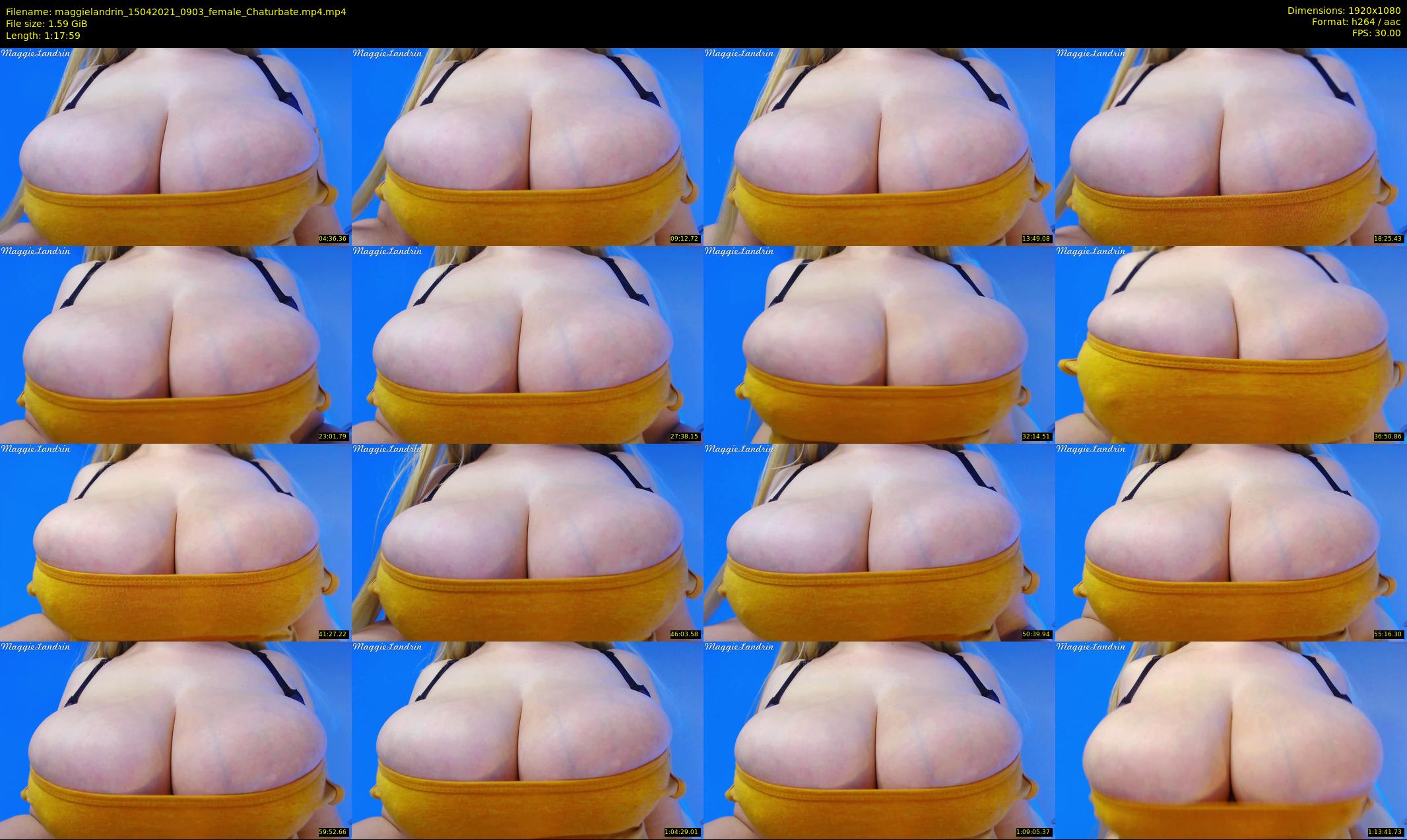maggielandrin — 78 minute Chaturbate female cam show recording, 1080p, Apr 15, 2021