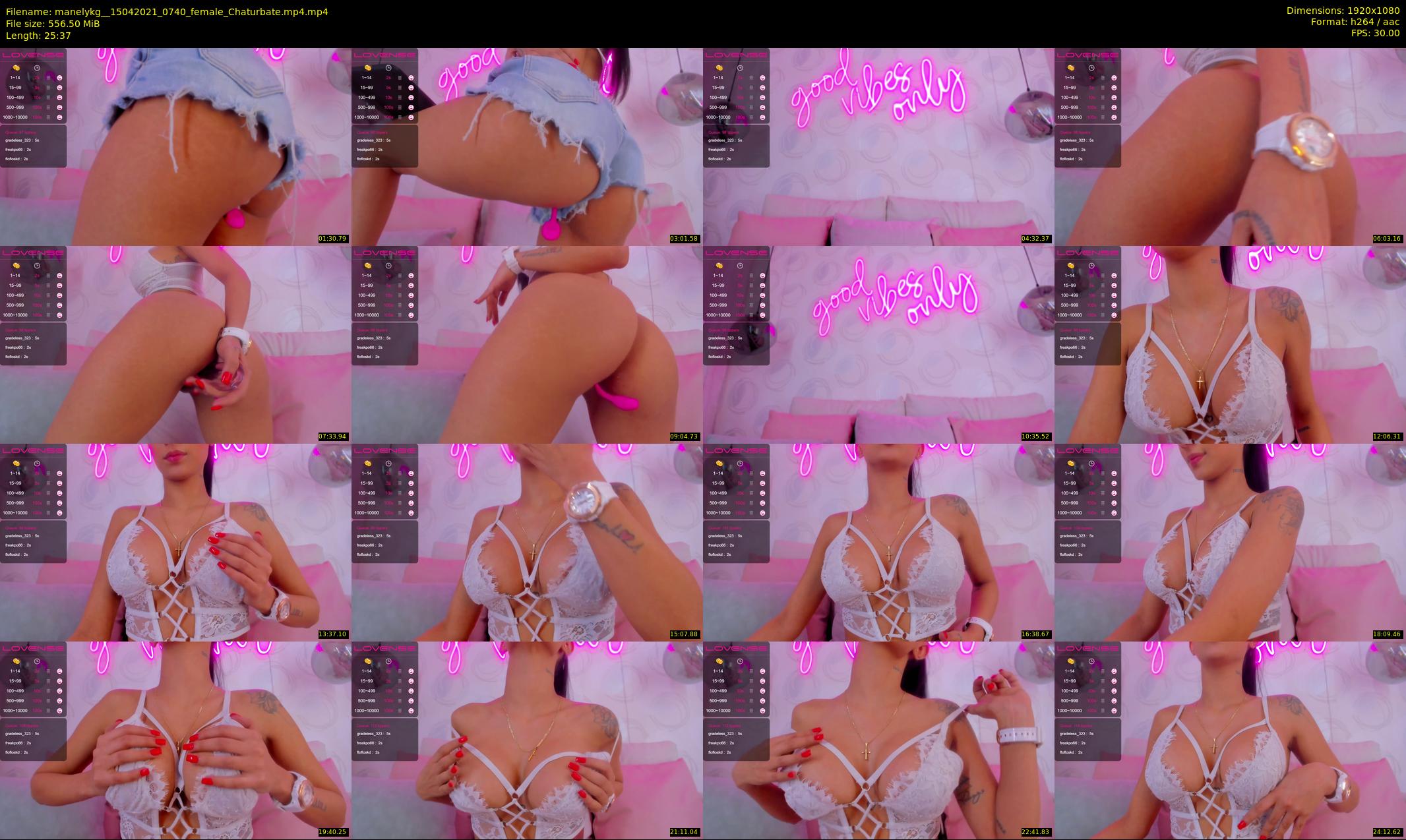 manelykg_ — 26 minute Chaturbate female cam show recording, 1080p, Apr 15, 2021