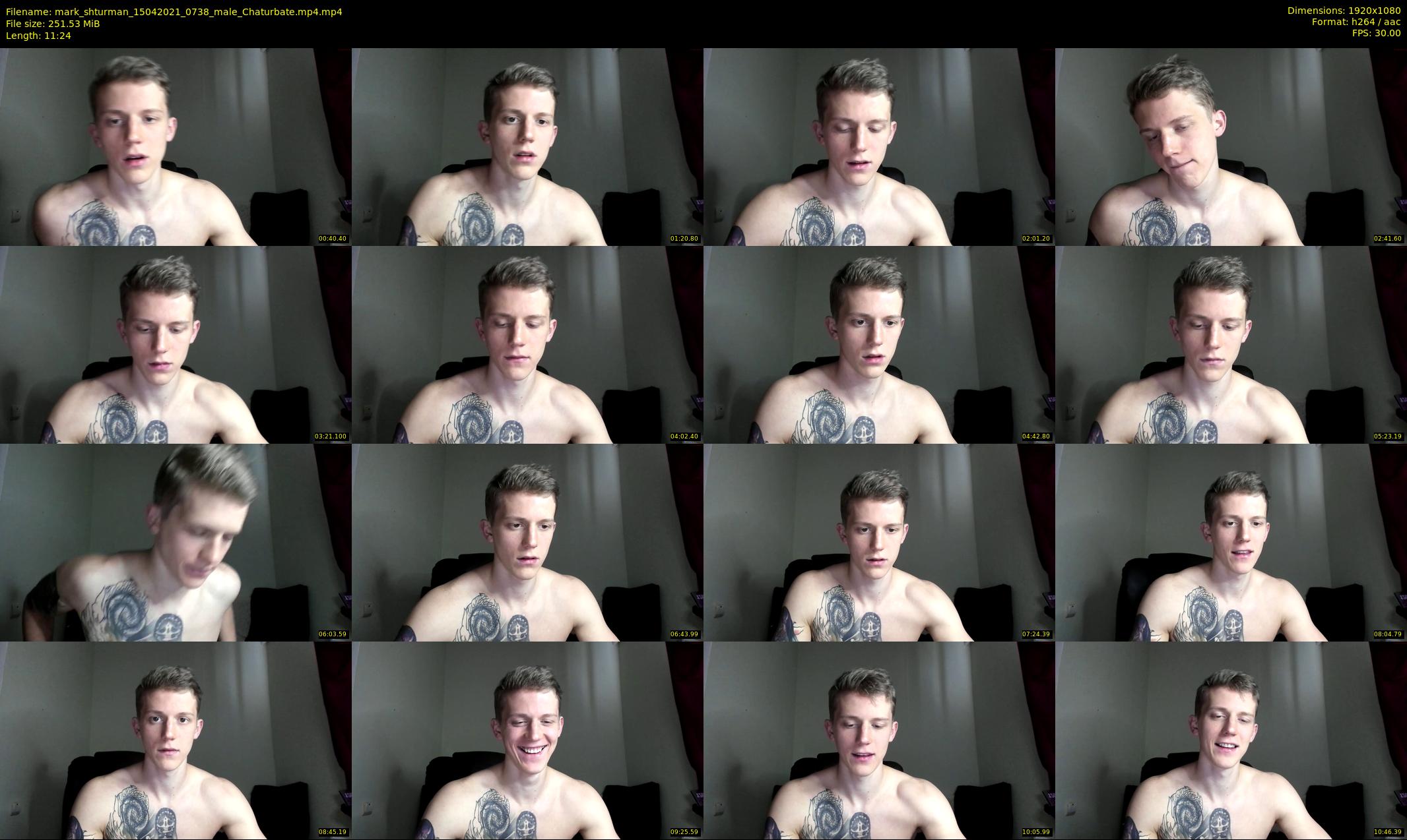mark_shturman — 12 minute Chaturbate male cam show recording, 1080p, Apr 15, 2021
