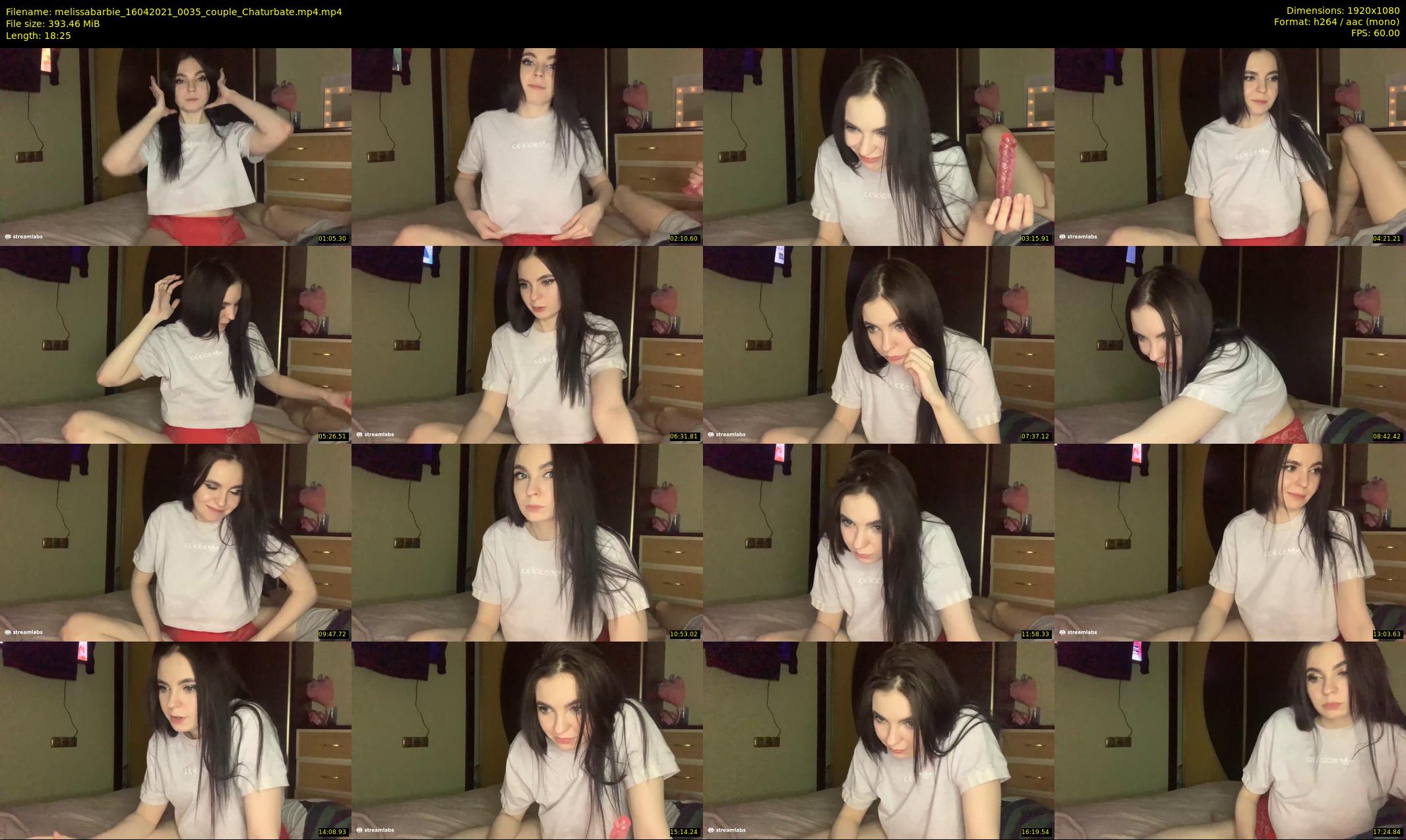 melissabarbie — 19 minute Chaturbate couple cam show recording, 1080p, Apr 16, 2021