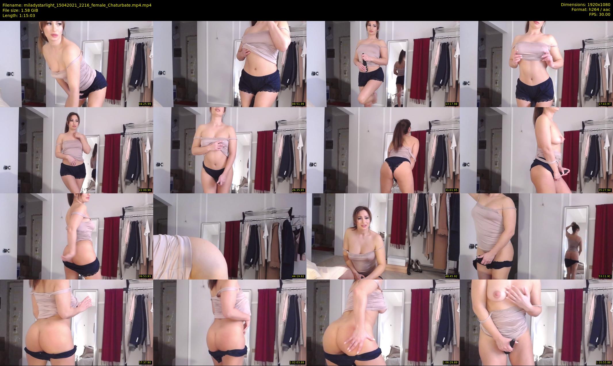 miladystarlight — 76 minute Chaturbate female cam show recording, 1080p, Apr 15, 2021