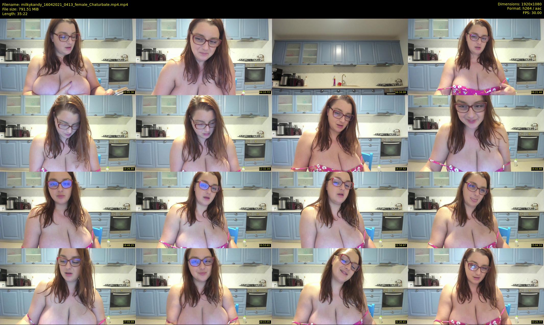milkykandy — 36 minute Chaturbate female cam show recording, 1080p, Apr 16, 2021