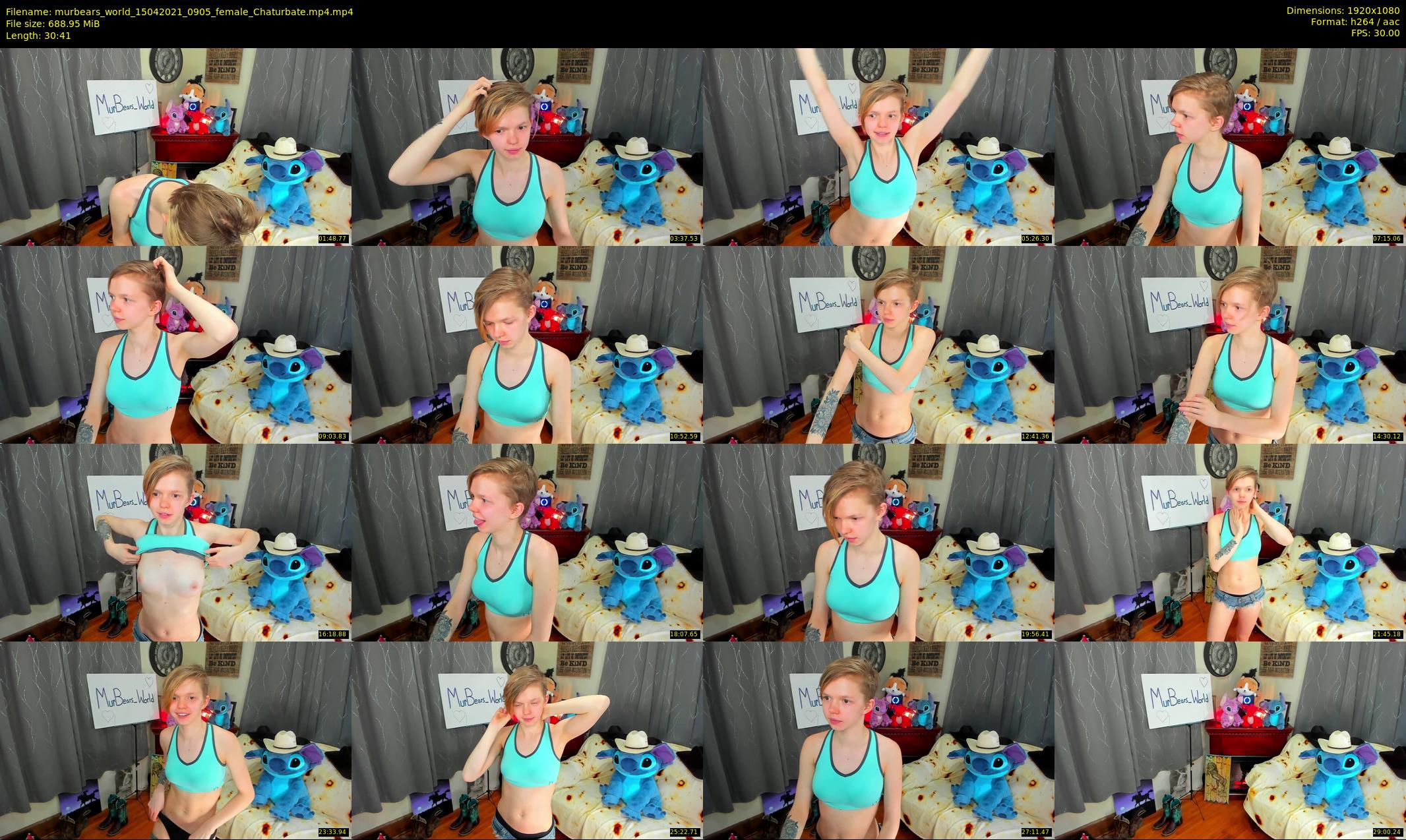 murbears_world — 31 minute Chaturbate female cam show recording, 1080p, Apr 15, 2021