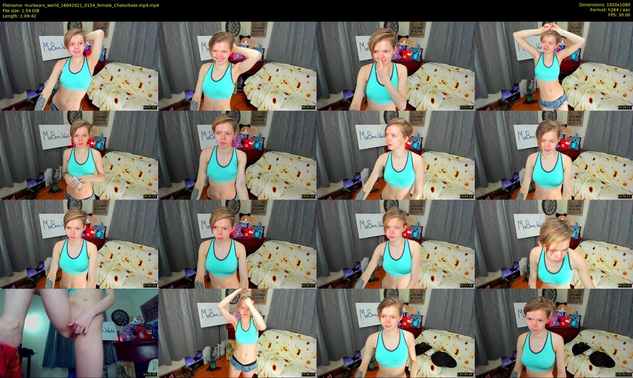 murbears_world — 70 minute Chaturbate female cam show recording, 1080p, Apr 16, 2021