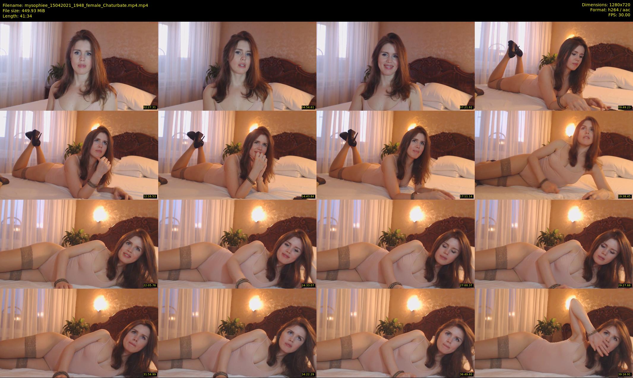 mysophiee — 42 minute Chaturbate female cam show recording, 720p, Apr 15, 2021