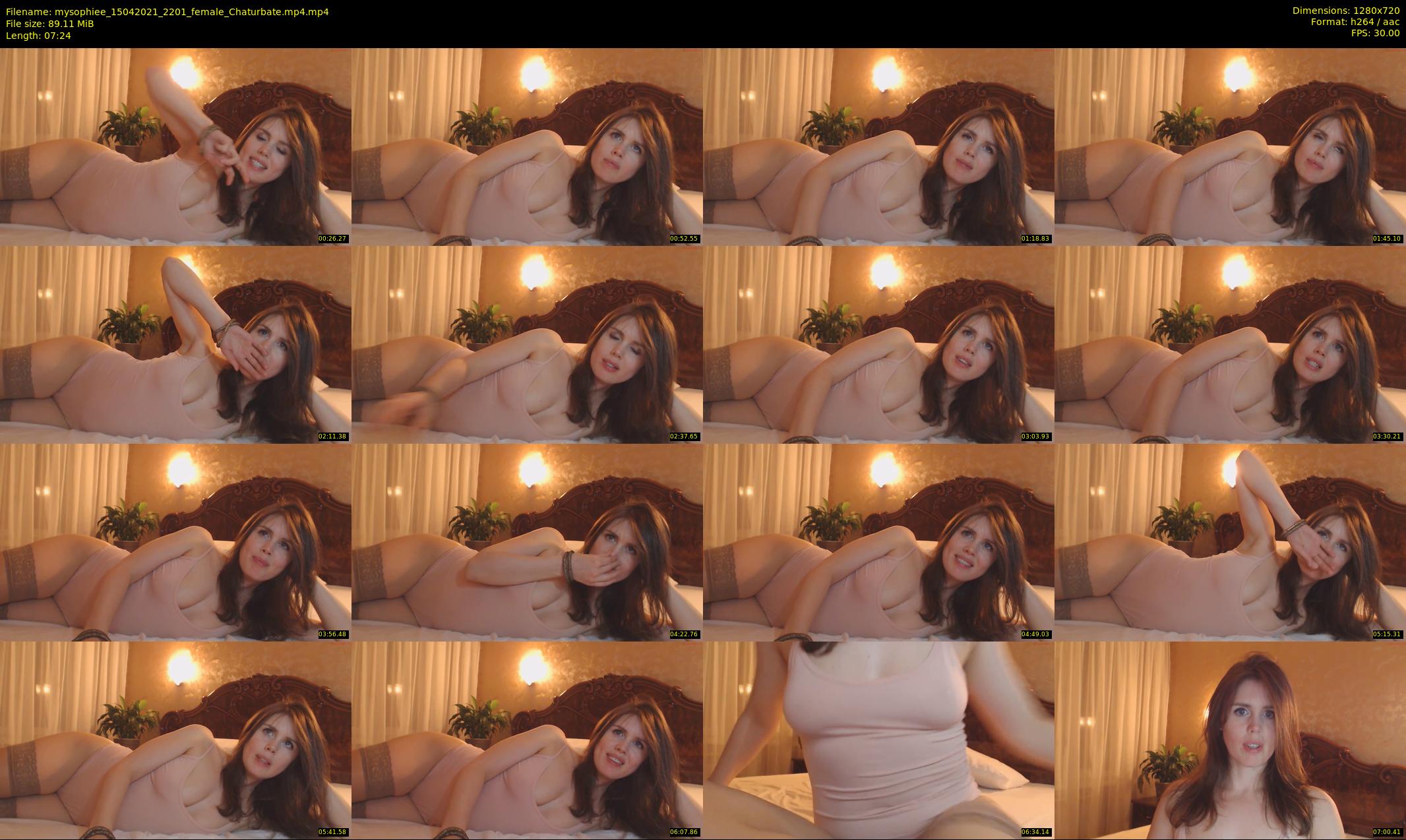 mysophiee — 8 minute Chaturbate female cam show recording, 720p, Apr 15, 2021