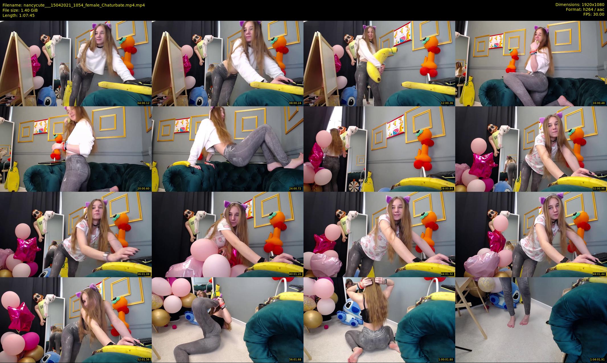 nancycute__ — 68 minute Chaturbate female cam show recording, 1080p, Apr 15, 2021