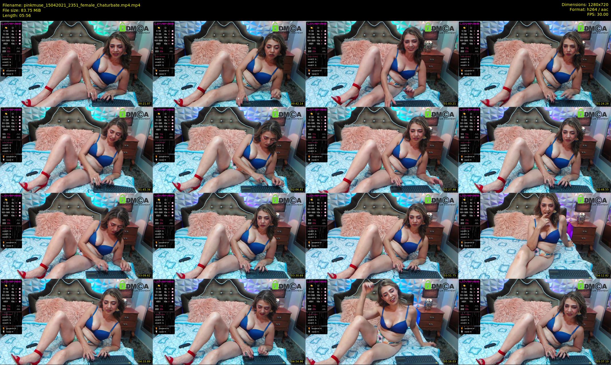 pinkmuse — 6 minute Chaturbate couple cam show recording, 720p, Apr 15, 2021