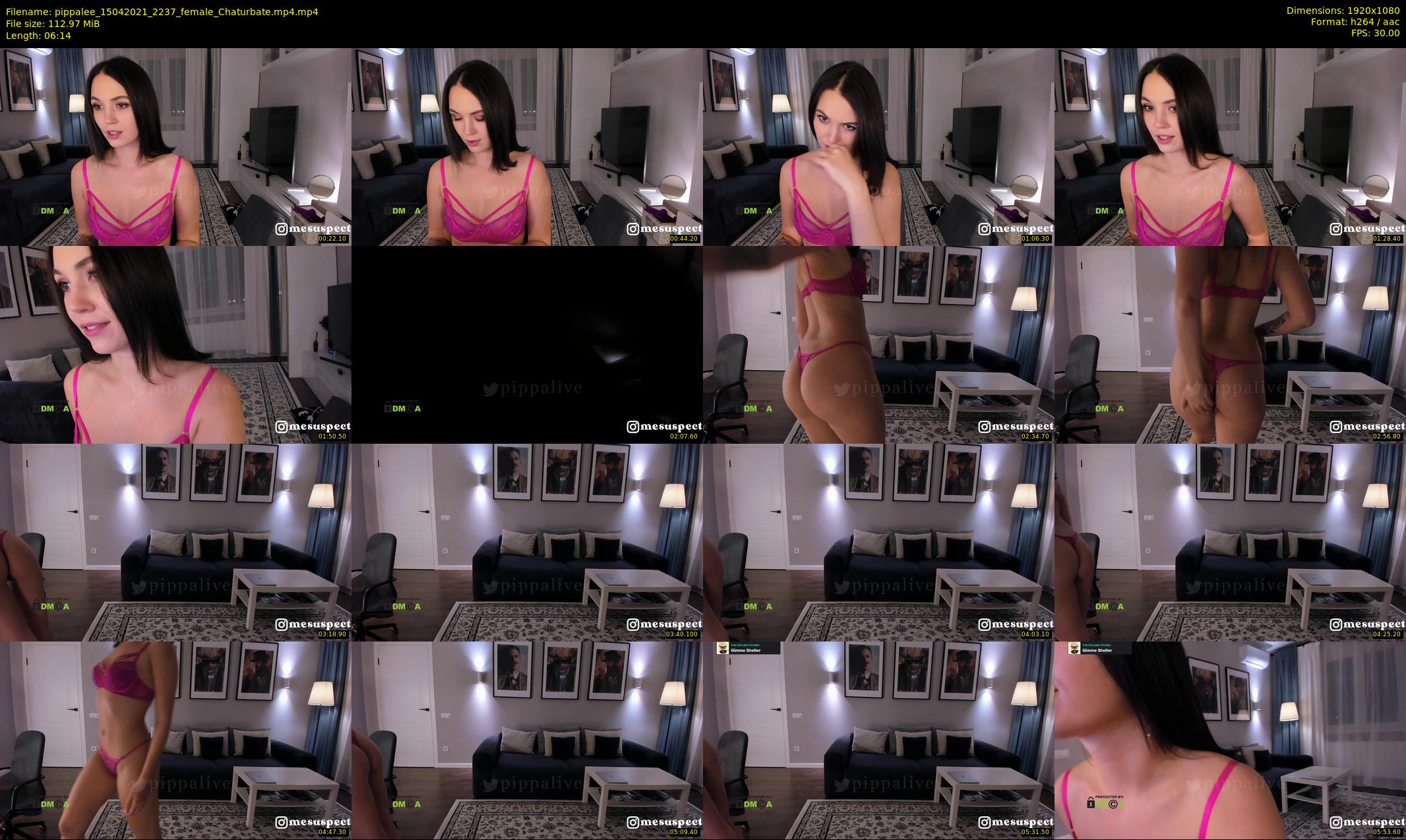pippalee — 7 minute Chaturbate female cam show recording, 1080p, Apr 15, 2021