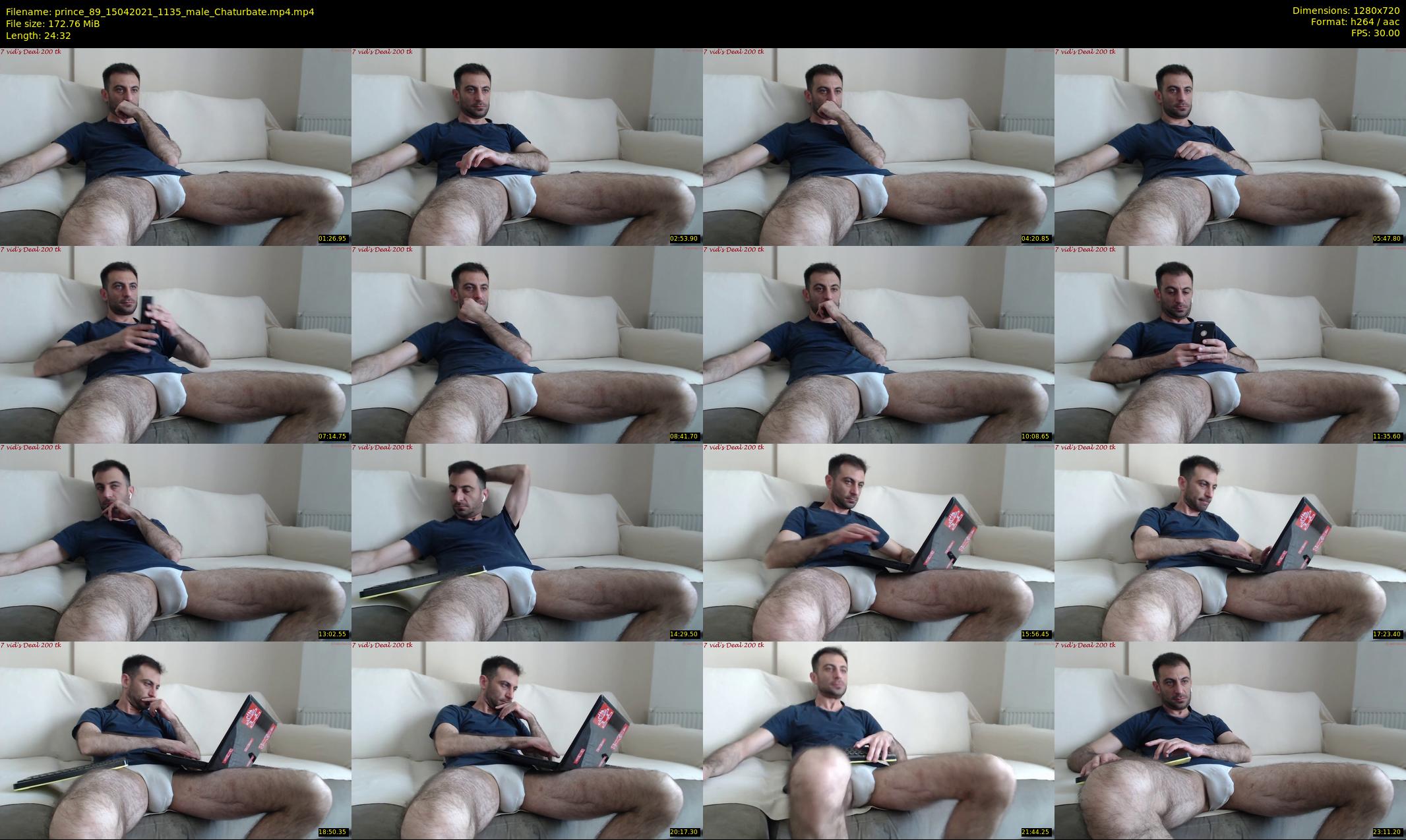prince_89 — 25 minute Chaturbate male cam show recording, 720p, Apr 15, 2021