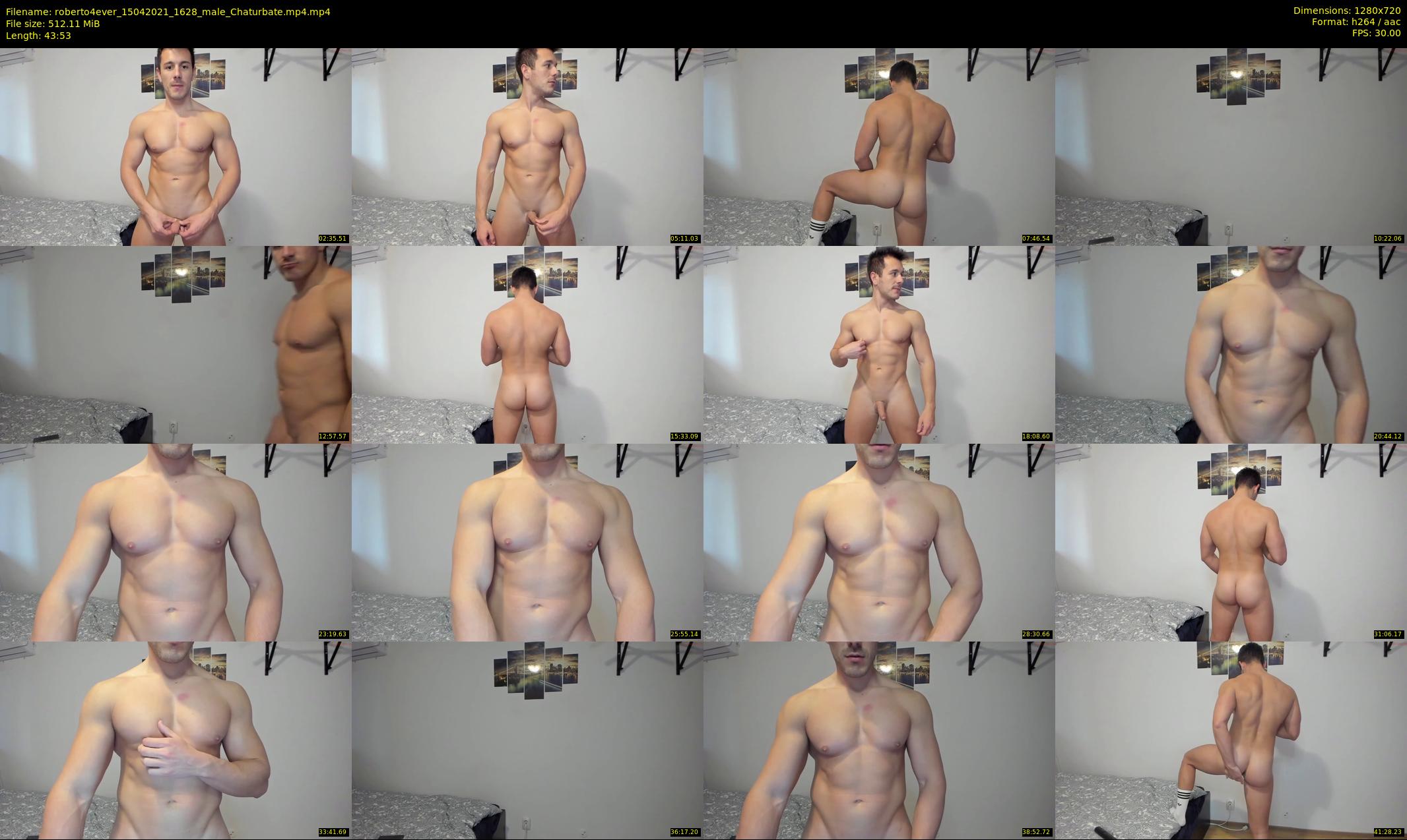 roberto4ever — 44 minute Chaturbate male cam show recording, 720p, Apr 15, 2021