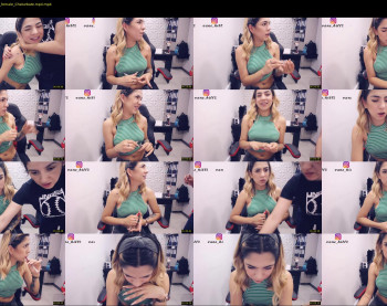 rosiehw — 3 minute Chaturbate couple cam show recording, 1080p, Apr 16, 2021