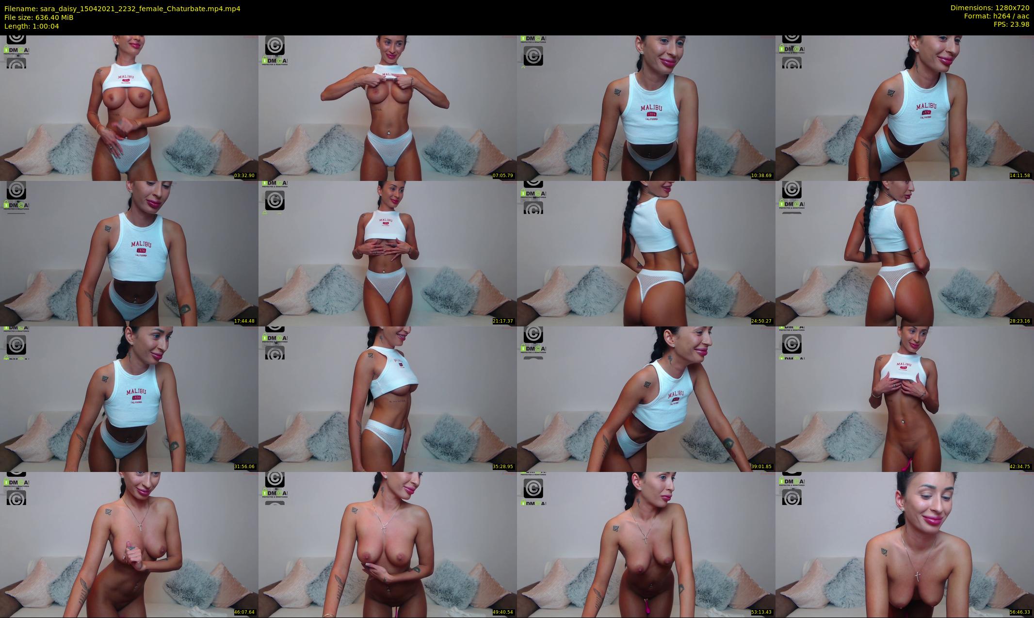 sara_daisy — 61 minute Chaturbate female cam show recording, 720p, Apr 15, 2021
