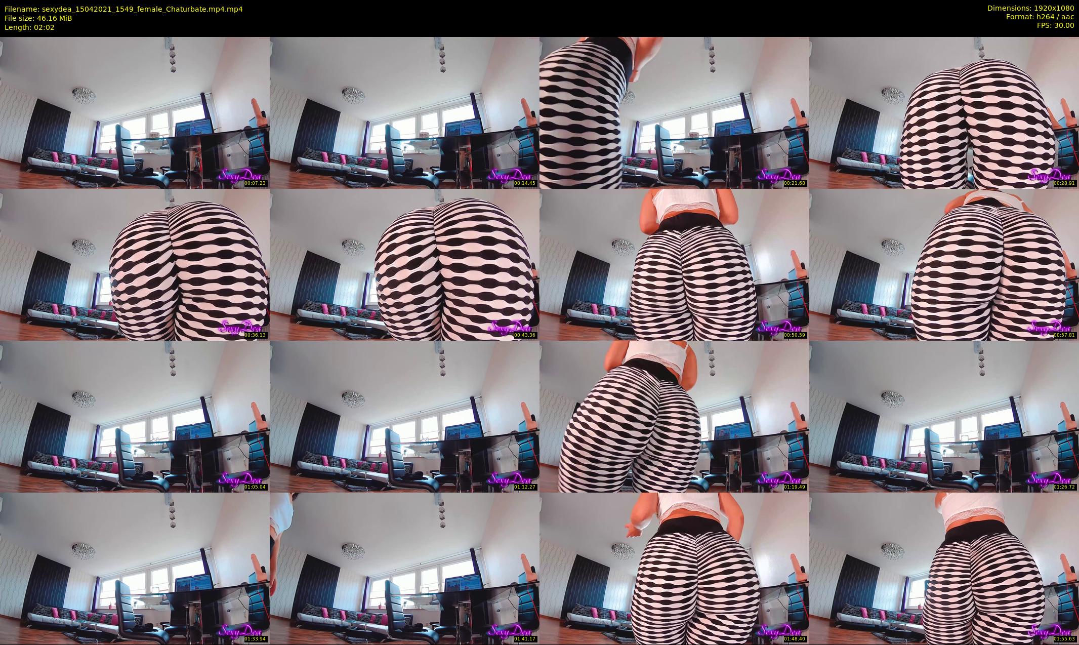 sexydea — 3 minute Chaturbate female cam show recording, 1080p, Apr 15, 2021